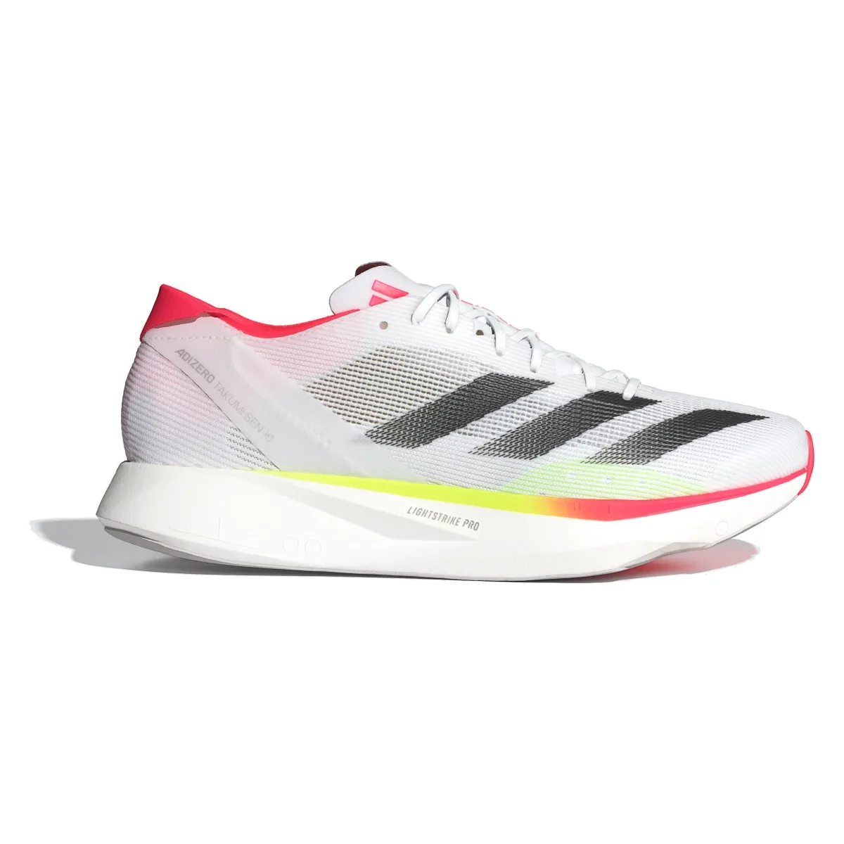 adidas Adizero Takumi Sen 10 Footwear White Core Black Lucid Red