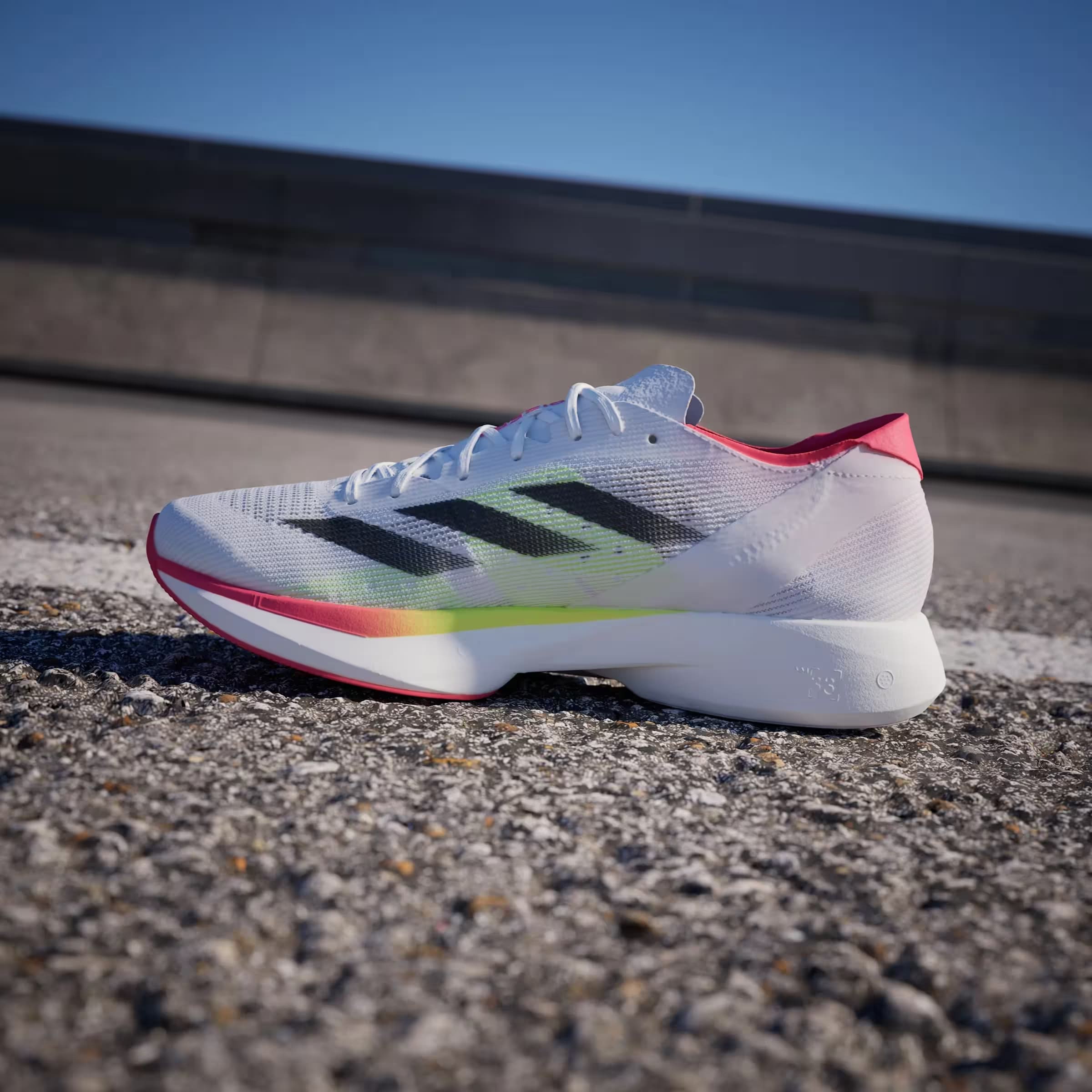 adidas Adizero Takumi Sen 10 Footwear White Core Black Lucid Red