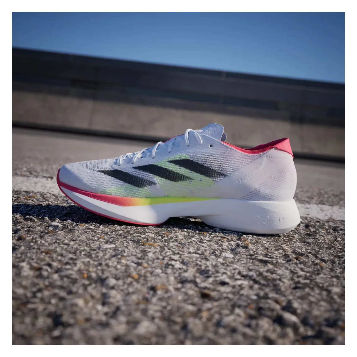 adidas Adizero Takumi Sen 10 Footwear White Core Black Lucid Red