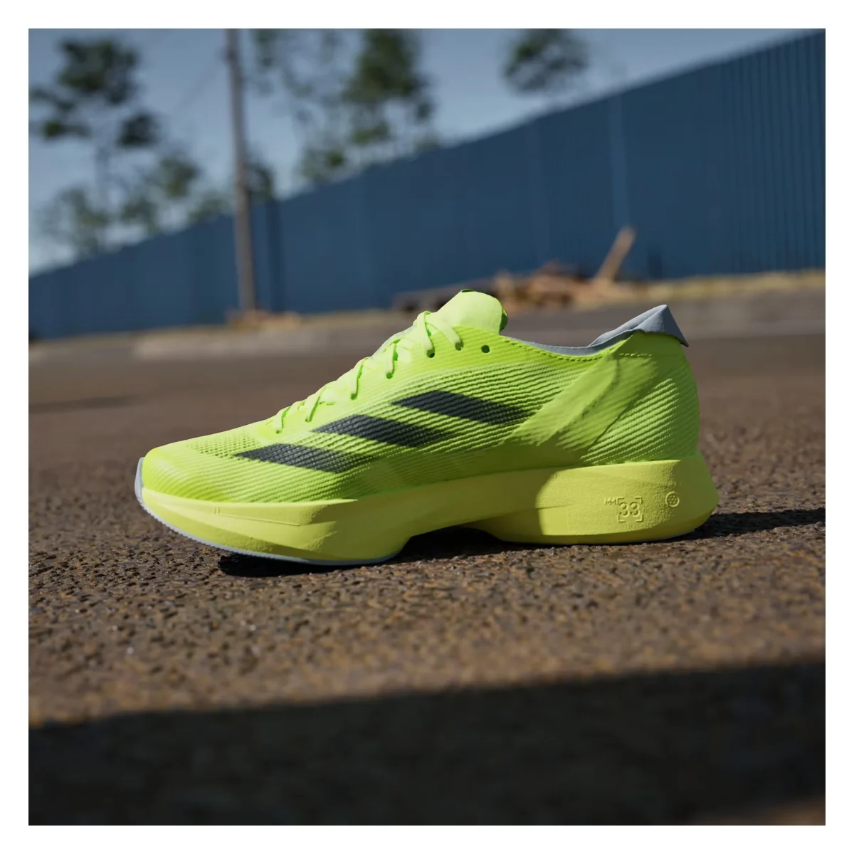 adidas Adizero Takumi Sen 10 Lucid Lemon Core Black Halo Silver (Women's)