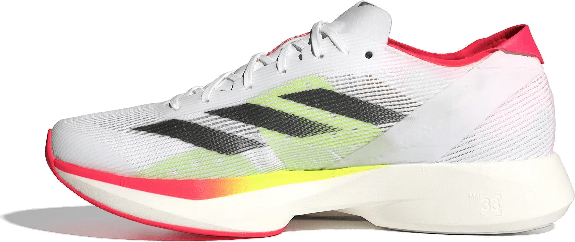 adidas Adizero Takumi Sen 10 Footwear White Core Black Lucid Red (Women's)