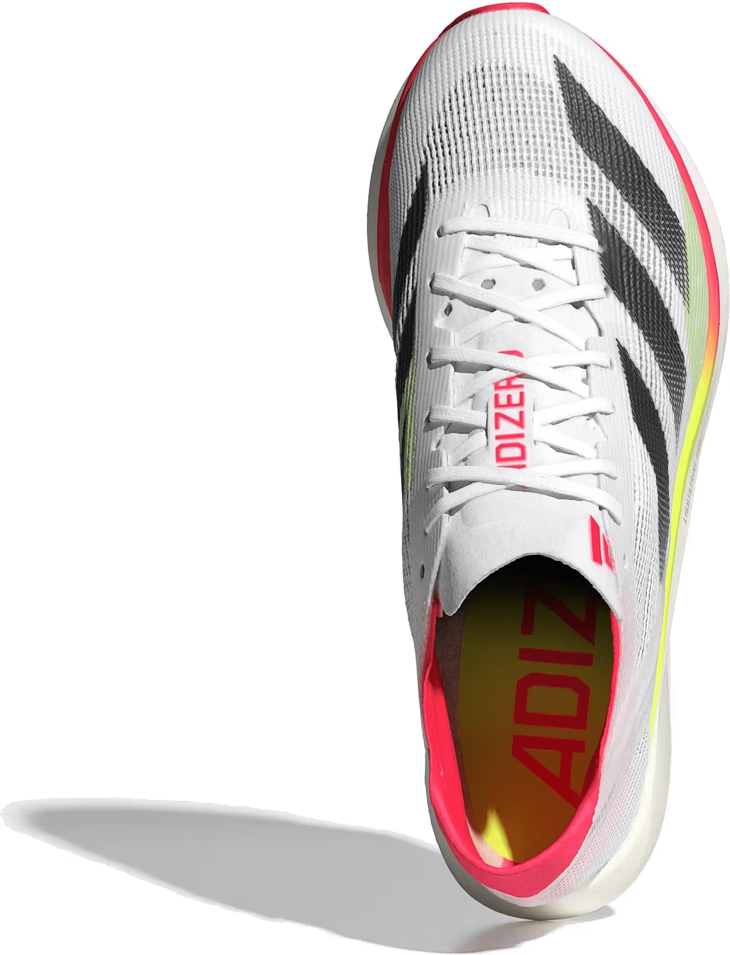 adidas Adizero Takumi Sen 10 Footwear White Core Black Lucid Red (Women's)