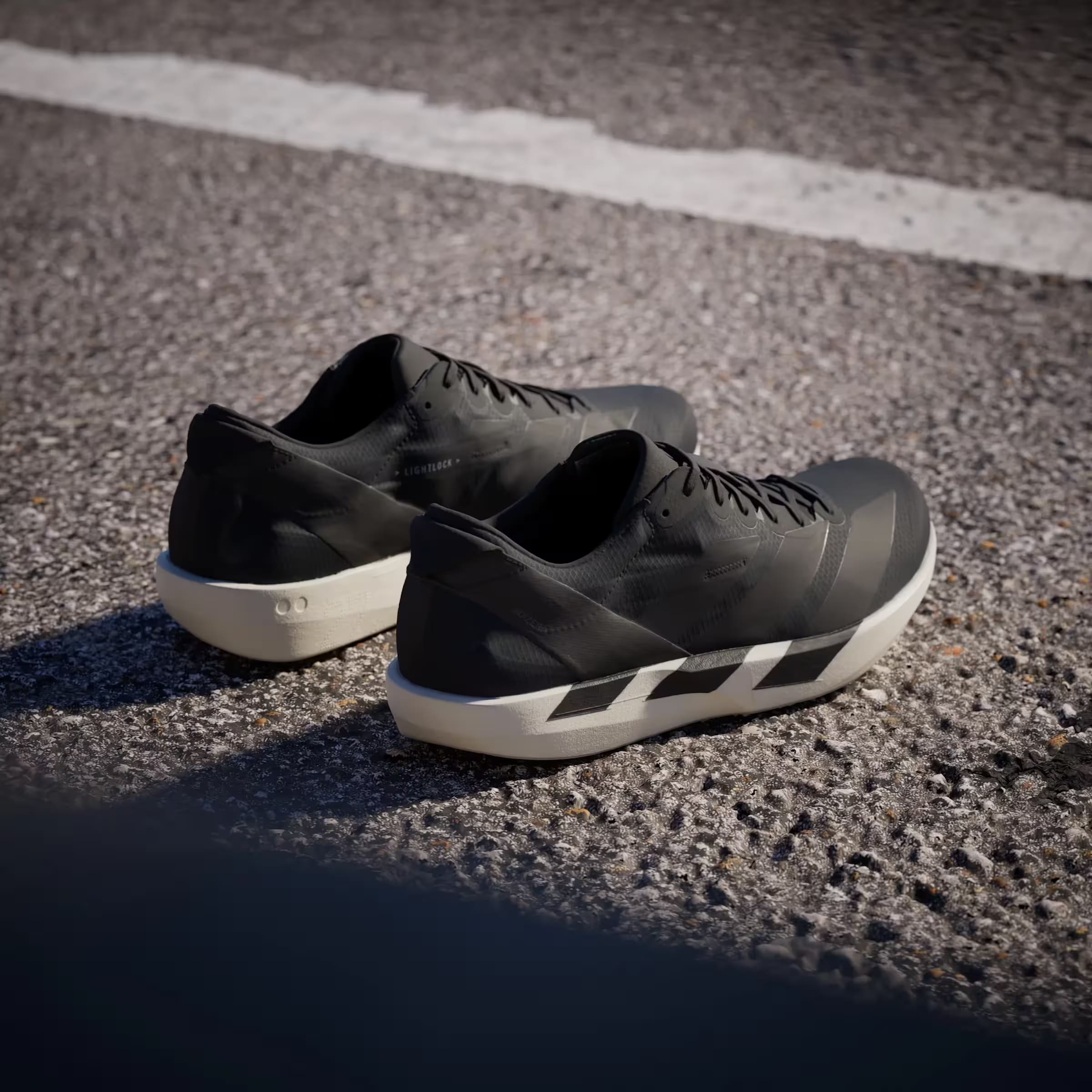 adidas Adizero Adios 9 Core Black Iron Metallic