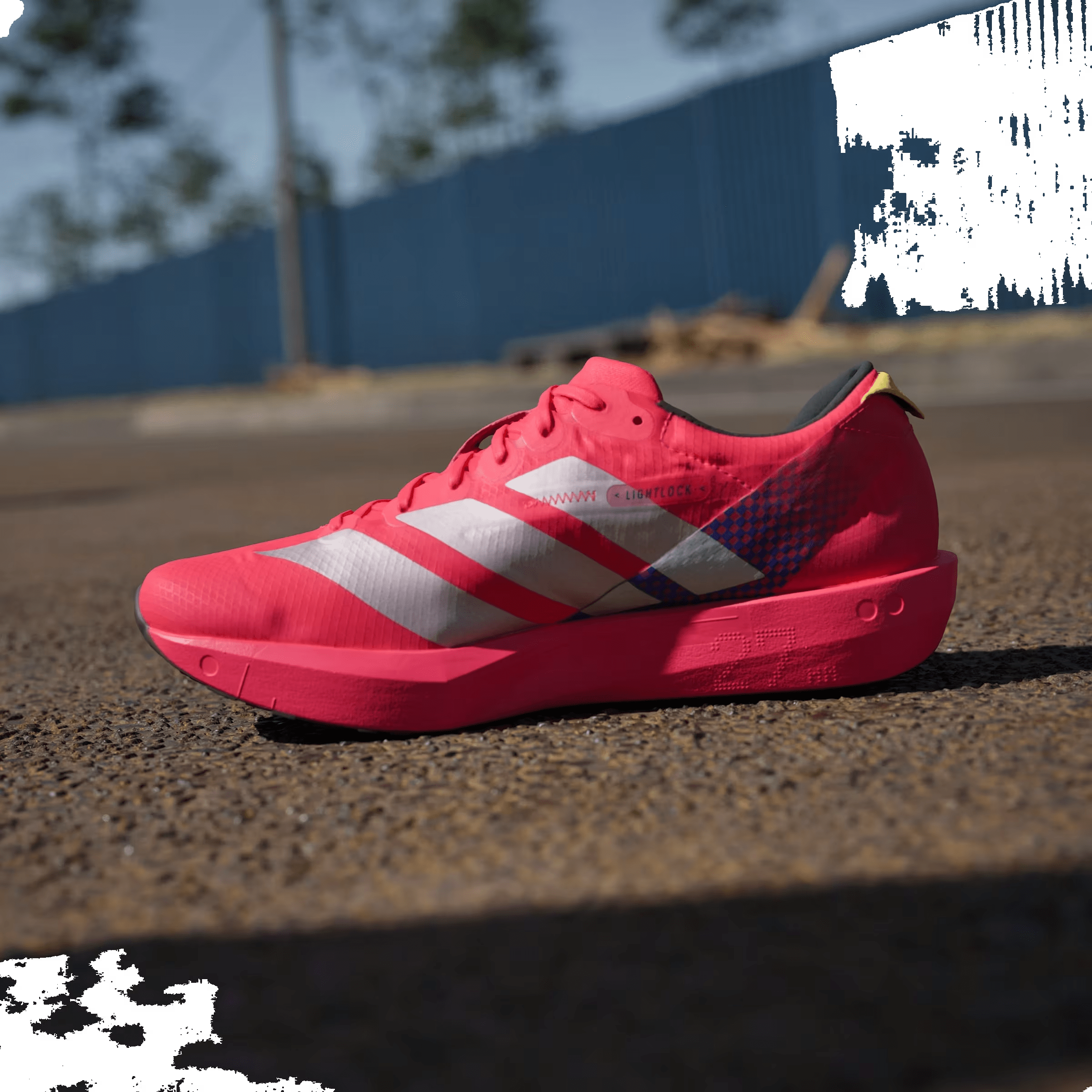 adidas Adizero Adios 9 Lucid Red Silver Metallic Pure Sulfur (Women's)