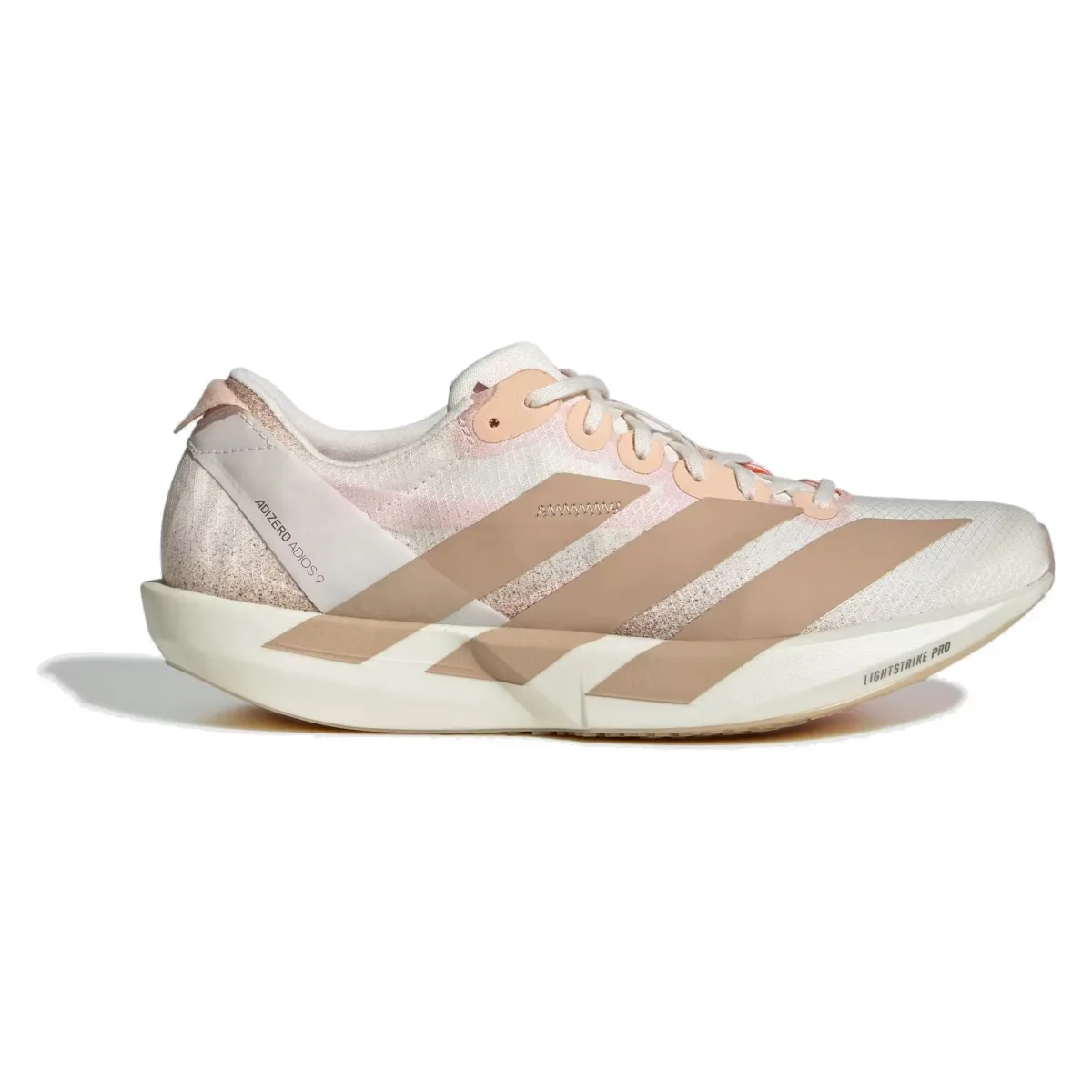 adidas Adizero Adios 9 White Warm Sandstone (Women's)