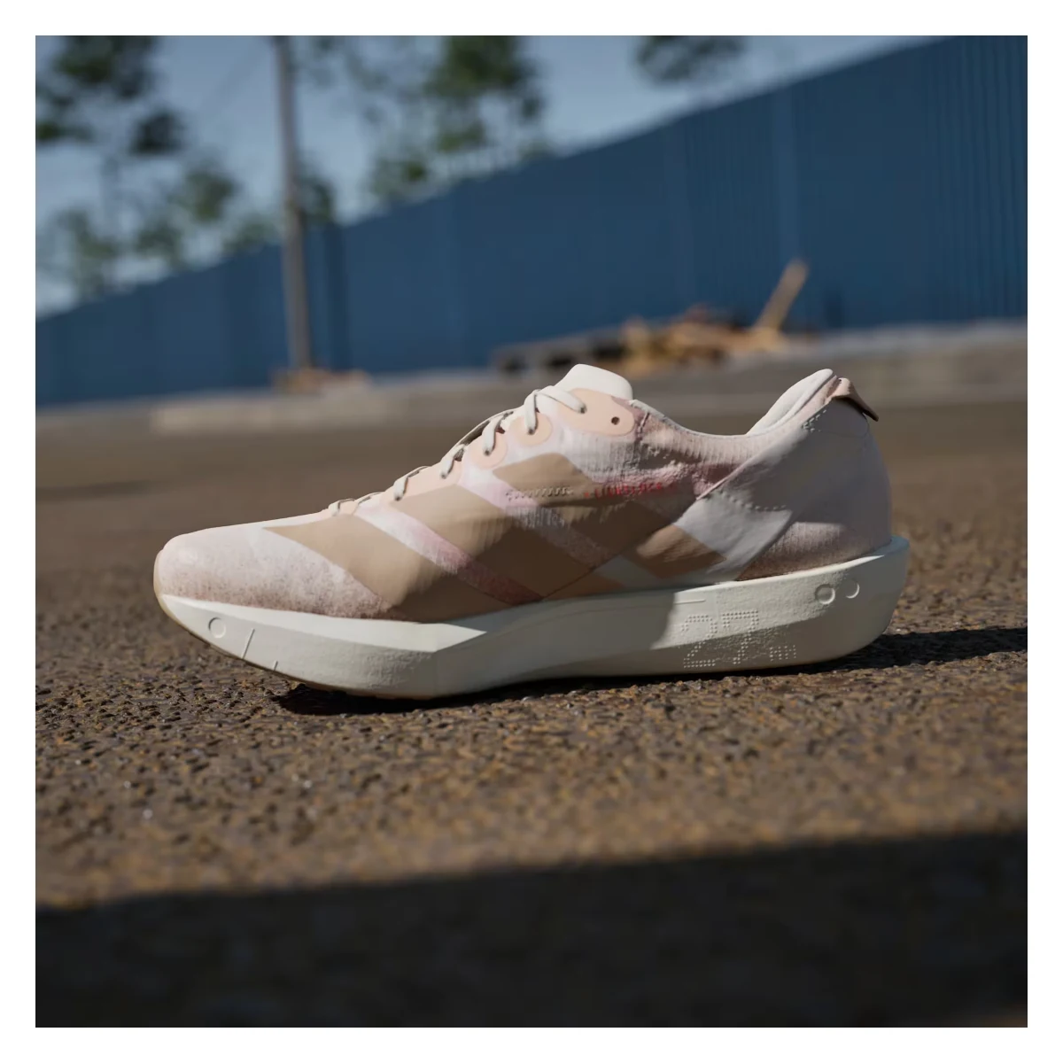 adidas Adizero Adios 9 White Warm Sandstone (Women's)