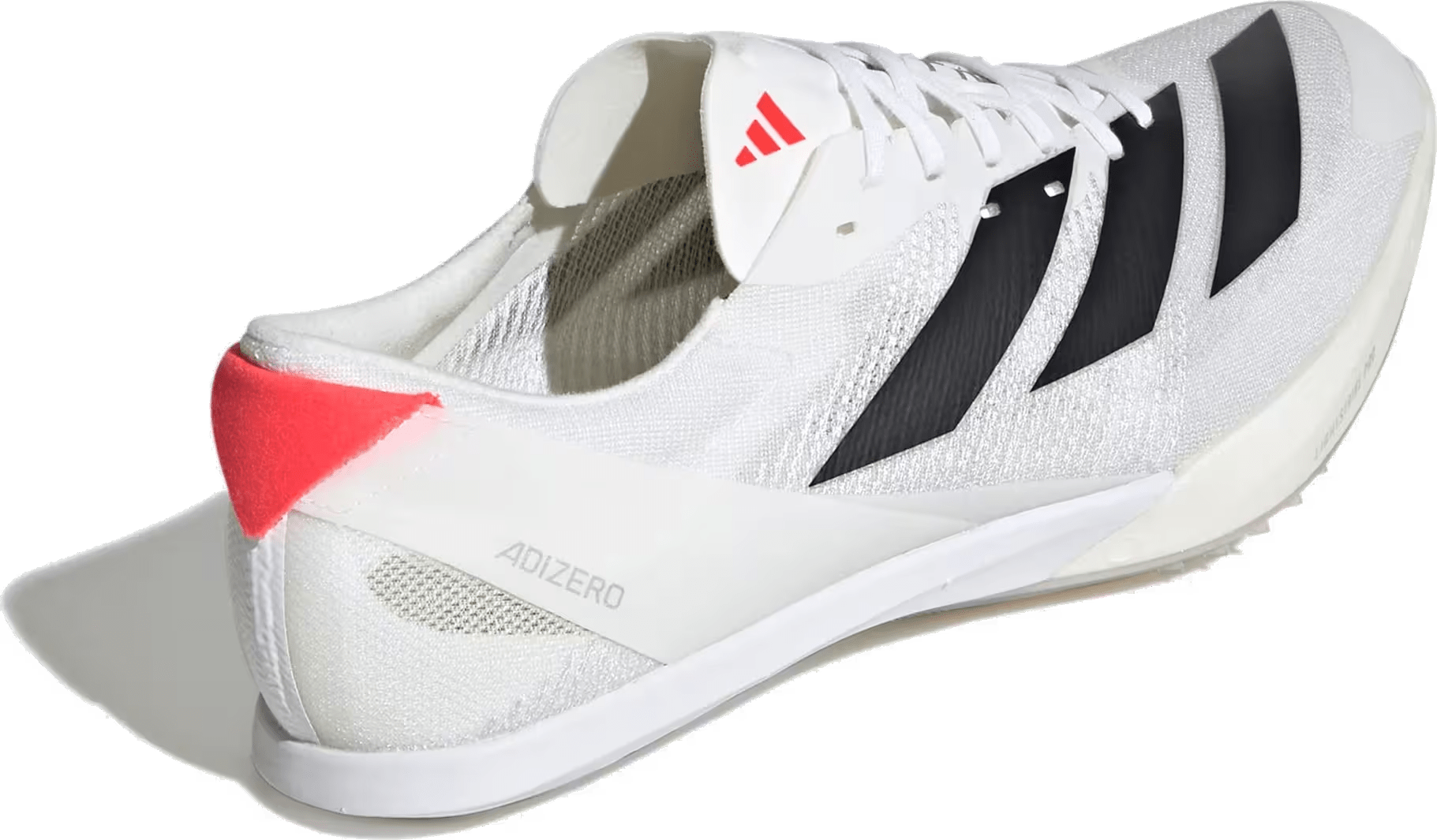 adidas Adizero Finesse Spikes Cloud White Core Black Lucid Red