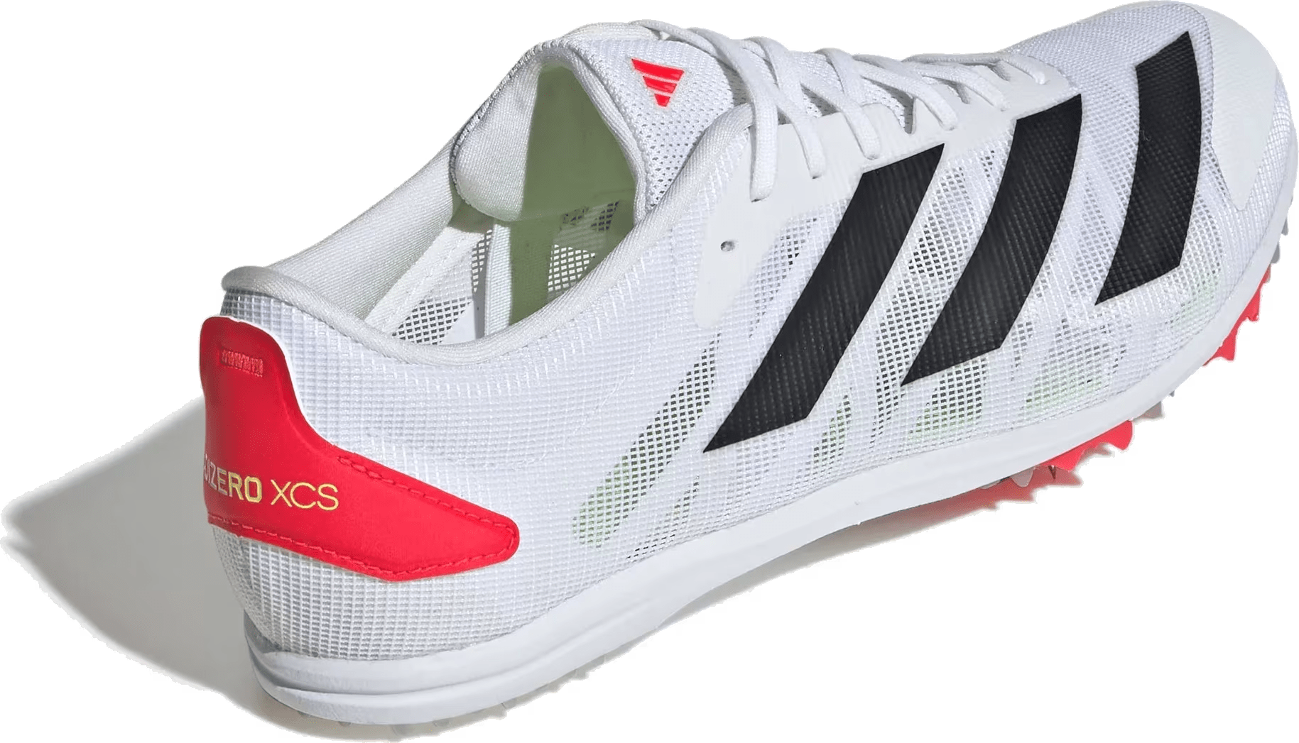 adidas Adizero XCS Cloud White Core Black Lucid Red