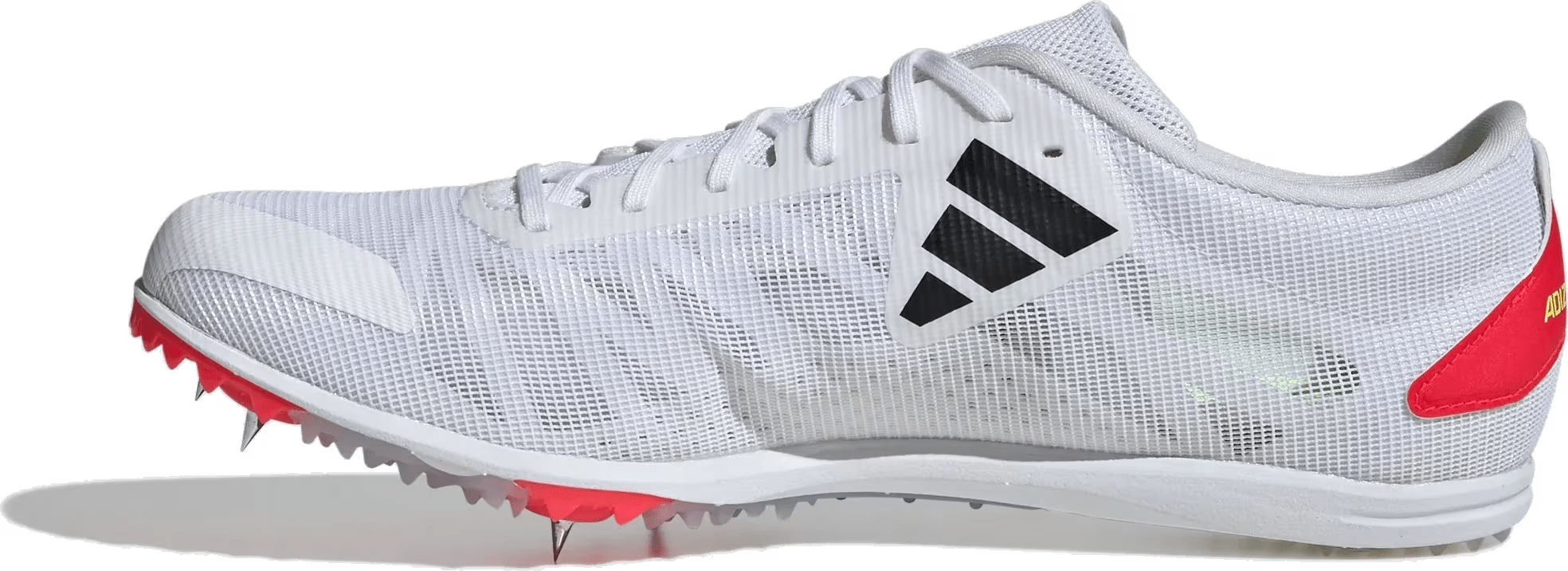 adidas Adizero XCS Cloud White Core Black Lucid Red