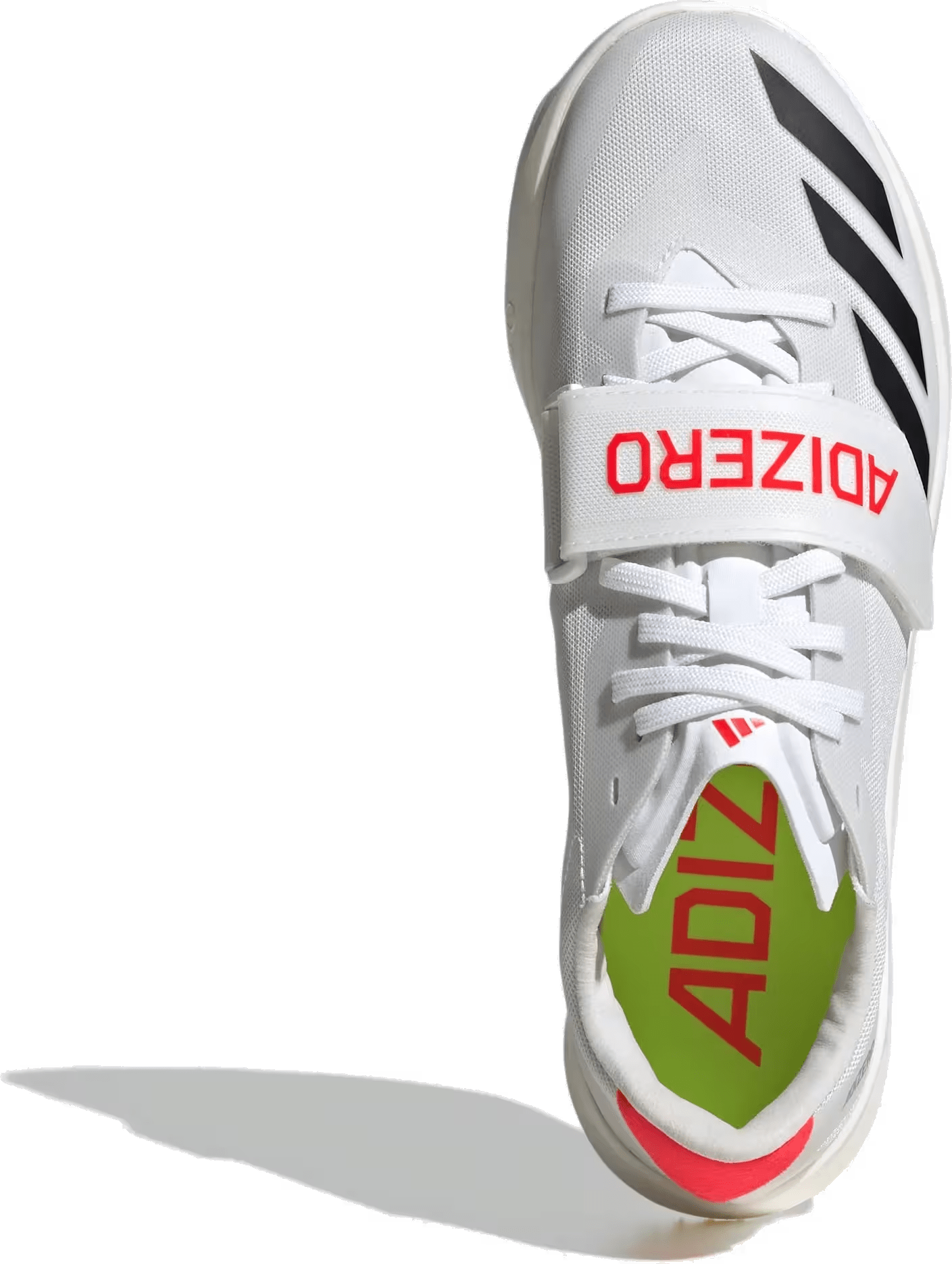 adidas Adizero TJ/PV Track and Field Cloud White Core Black Lucid Red