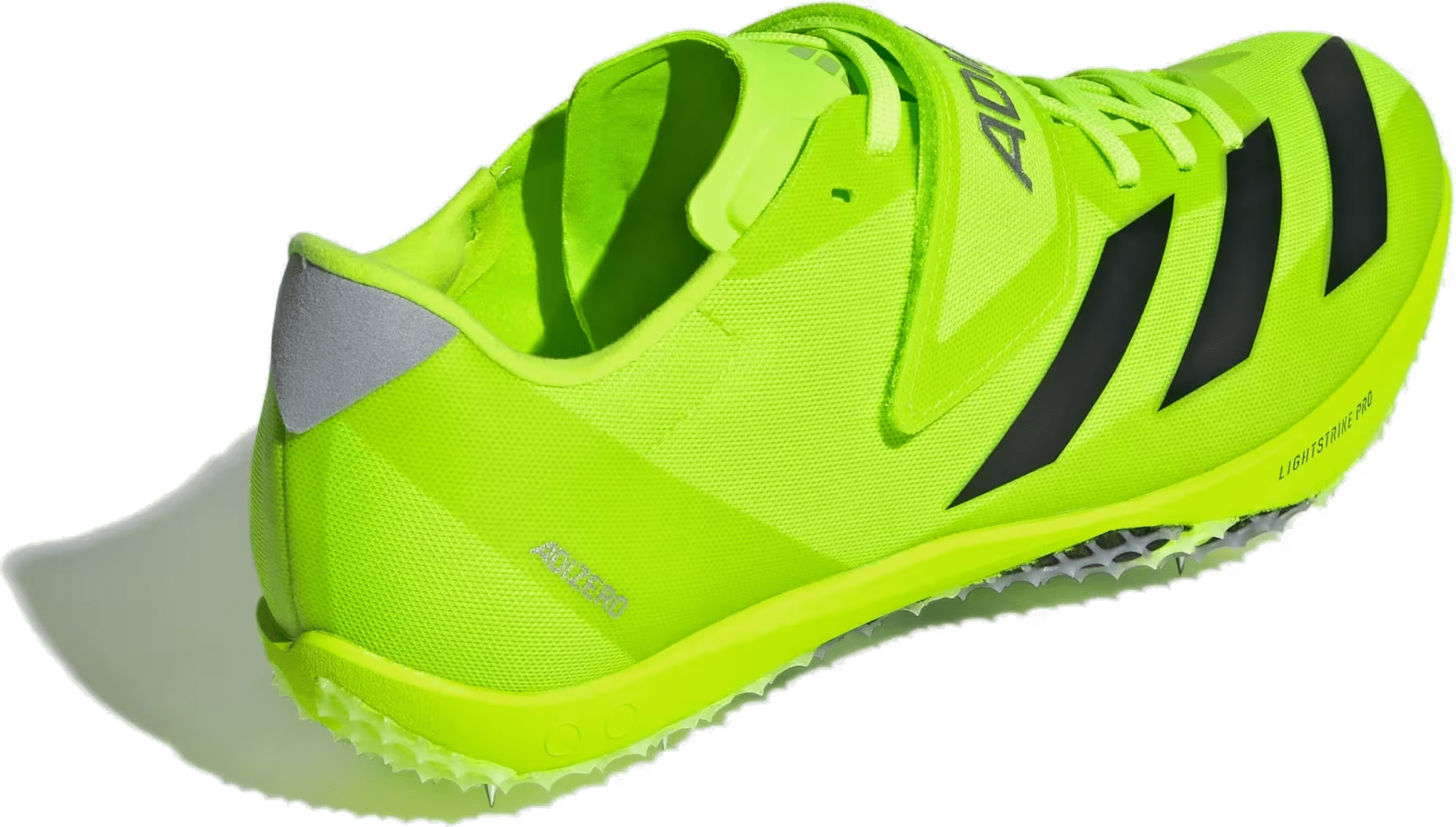 adidas Adizero HJ Track And Field Lucid Lemon Core Black Silver Metallic