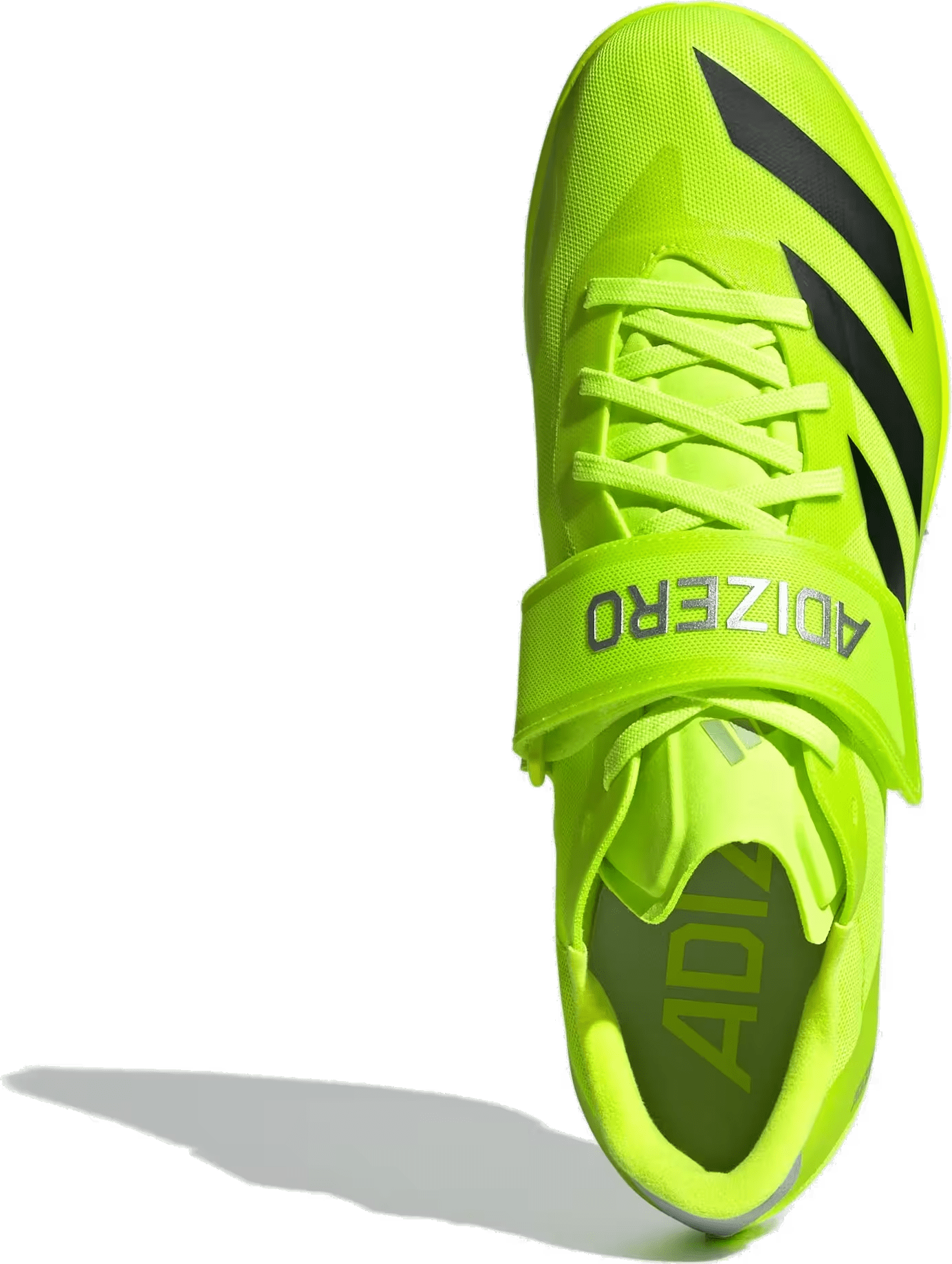 adidas Adizero HJ Track And Field Lucid Lemon Core Black Silver Metallic