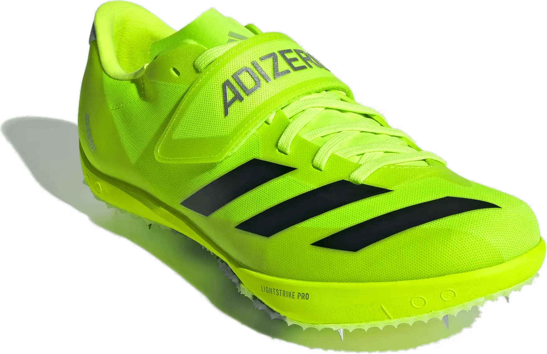 adidas Adizero HJ Track And Field Lucid Lemon Core Black Silver Metallic