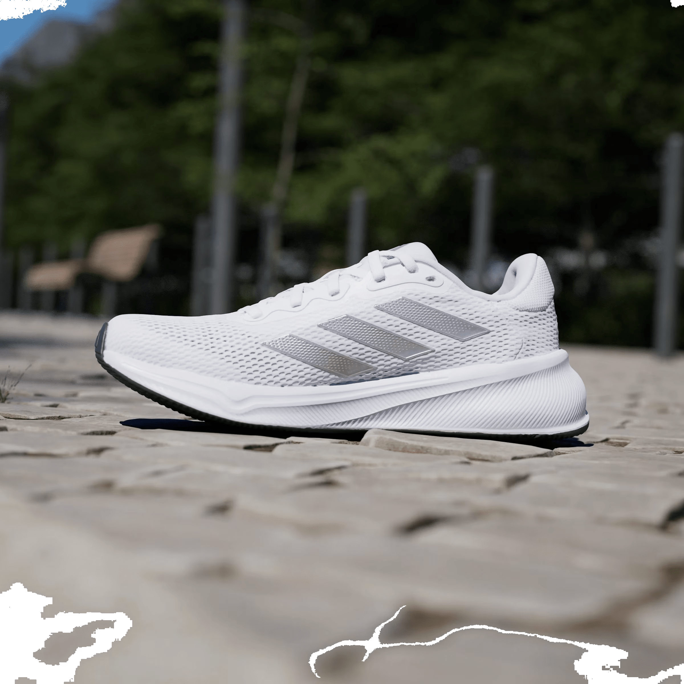 adidas Response Cloud White Zero Metalic Dash Grey (Women's)