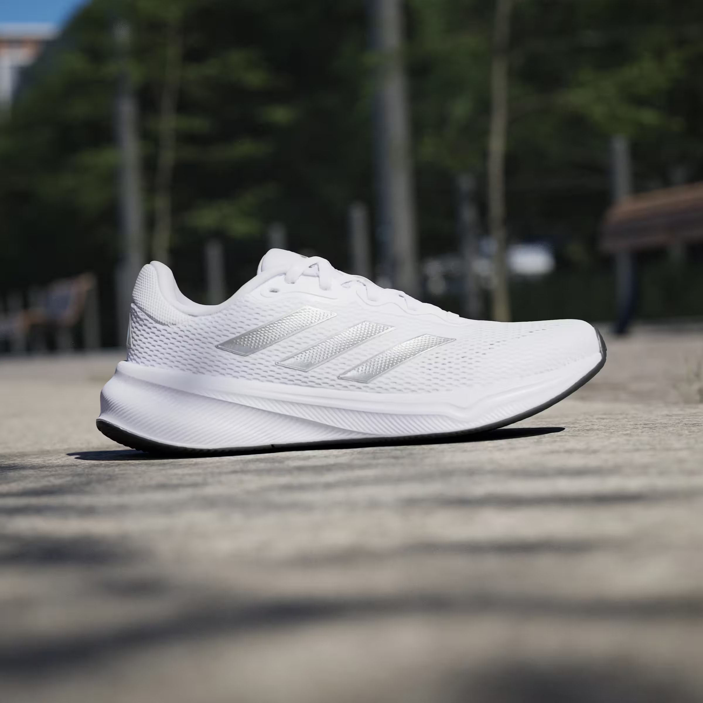 adidas Response Cloud White Zero Metalic Dash Grey (Women's)