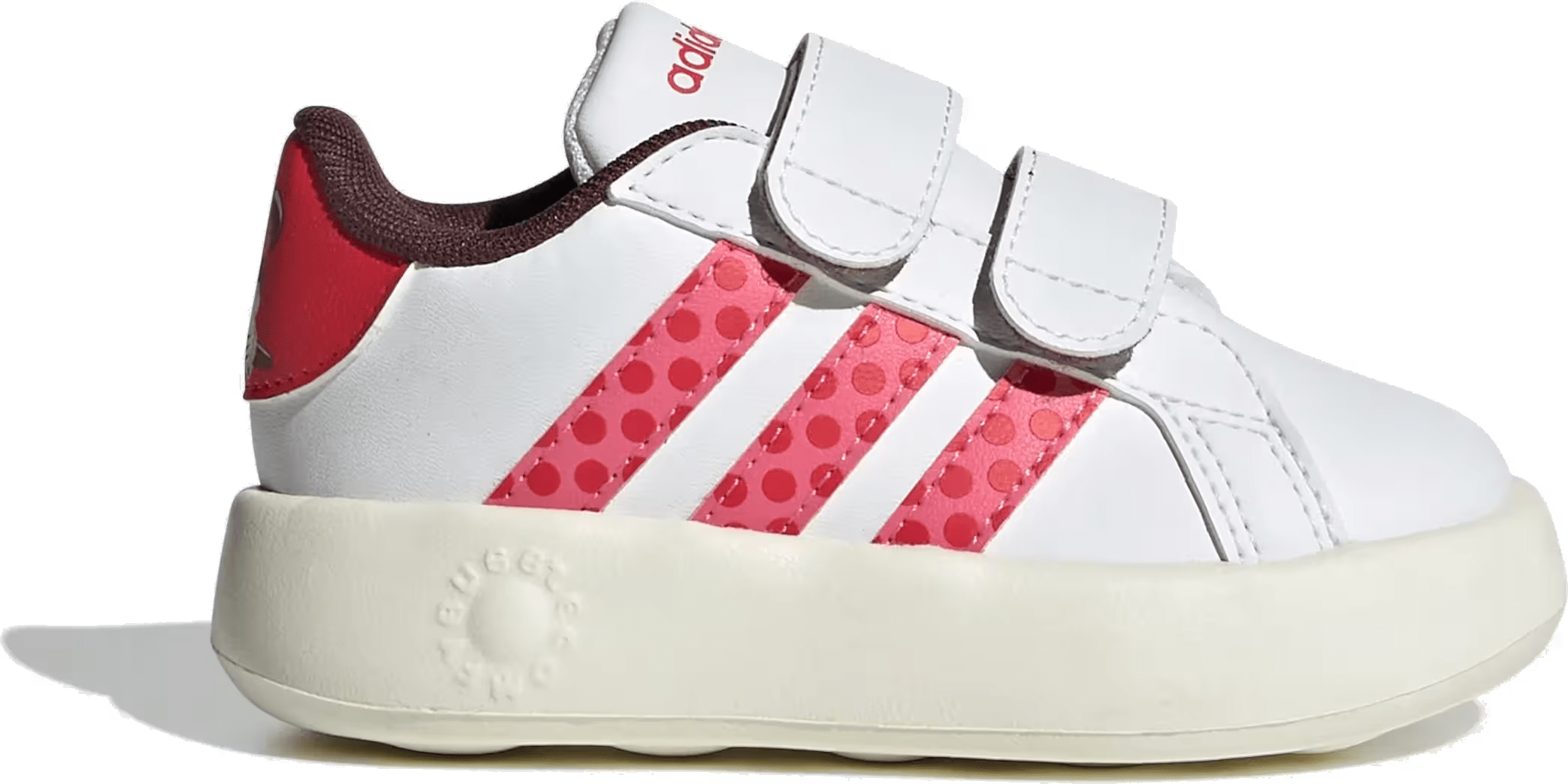 adidas Grand Court 2.0 Disney Minnie Cloud White Pink Fusion Pure Ruby (TD)