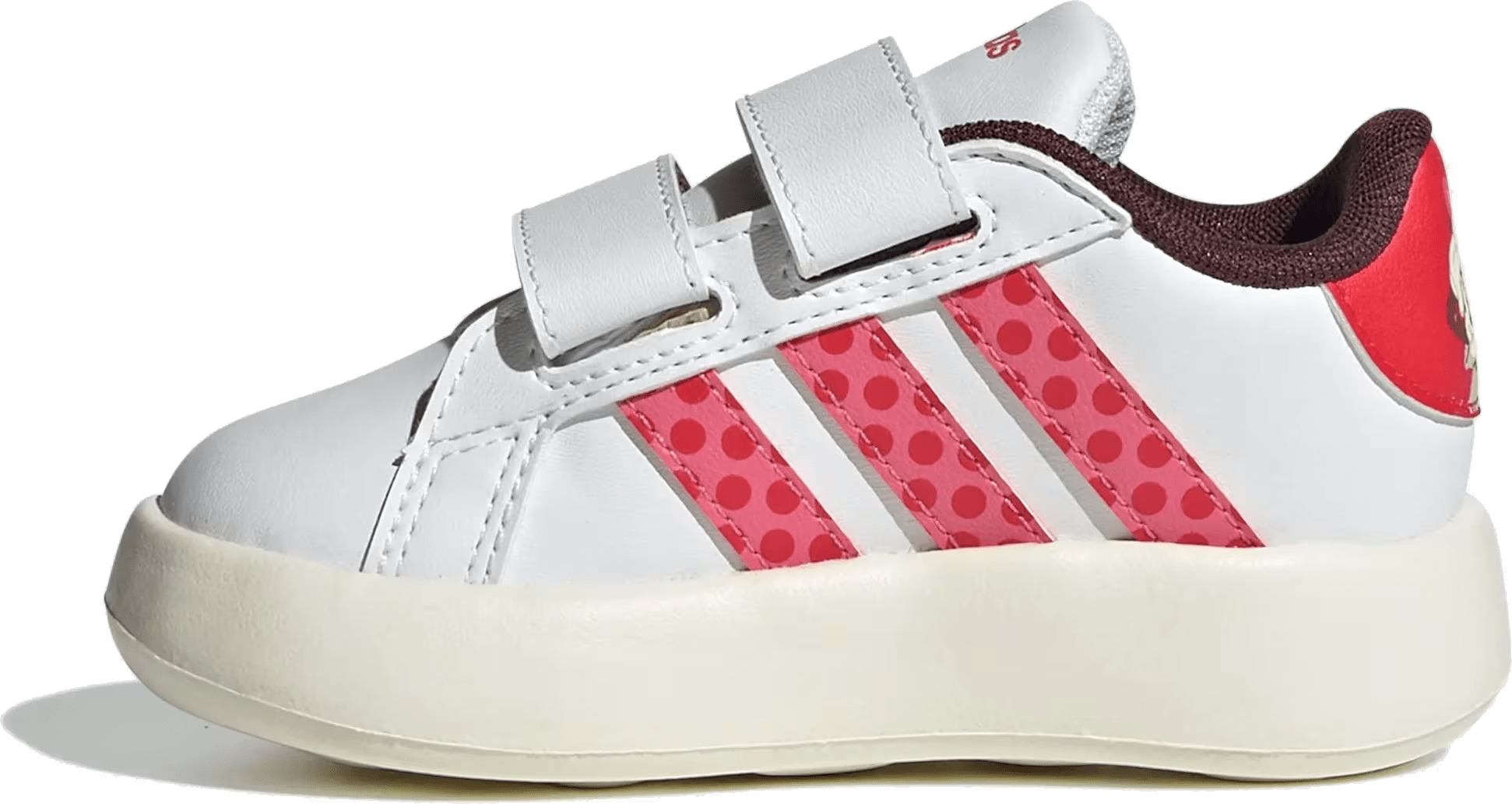 adidas Grand Court 2.0 Disney Minnie Cloud White Pink Fusion Pure Ruby (TD)