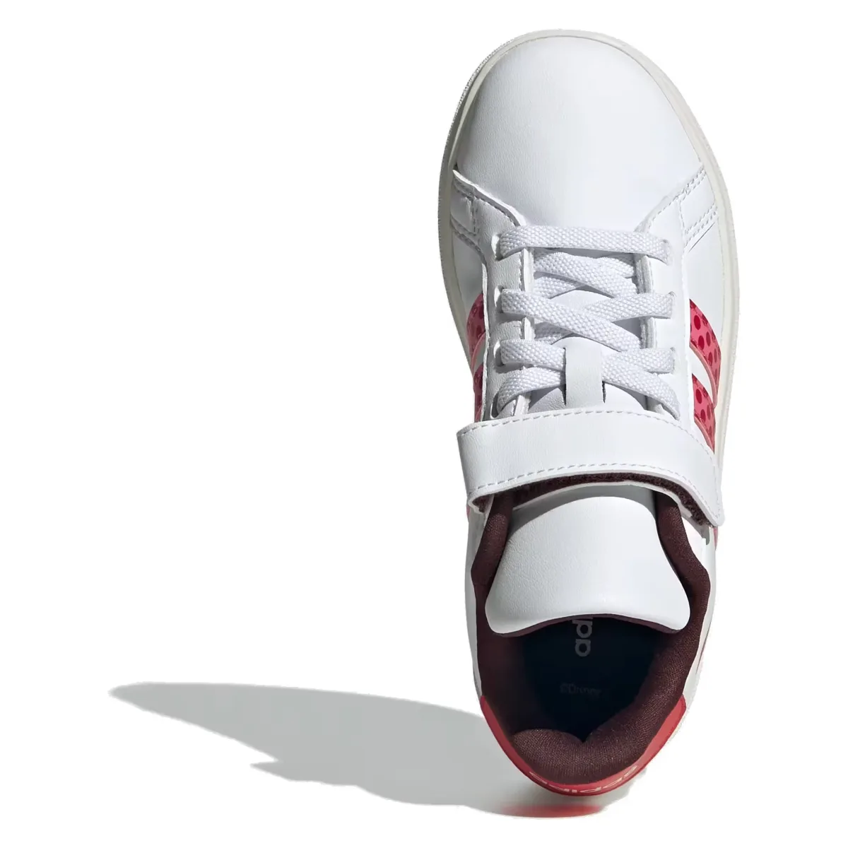 adidas Grand Court 2.0 Disney Minnie Mouse Cloud White Pink Fusion Pure Ruby (PS)