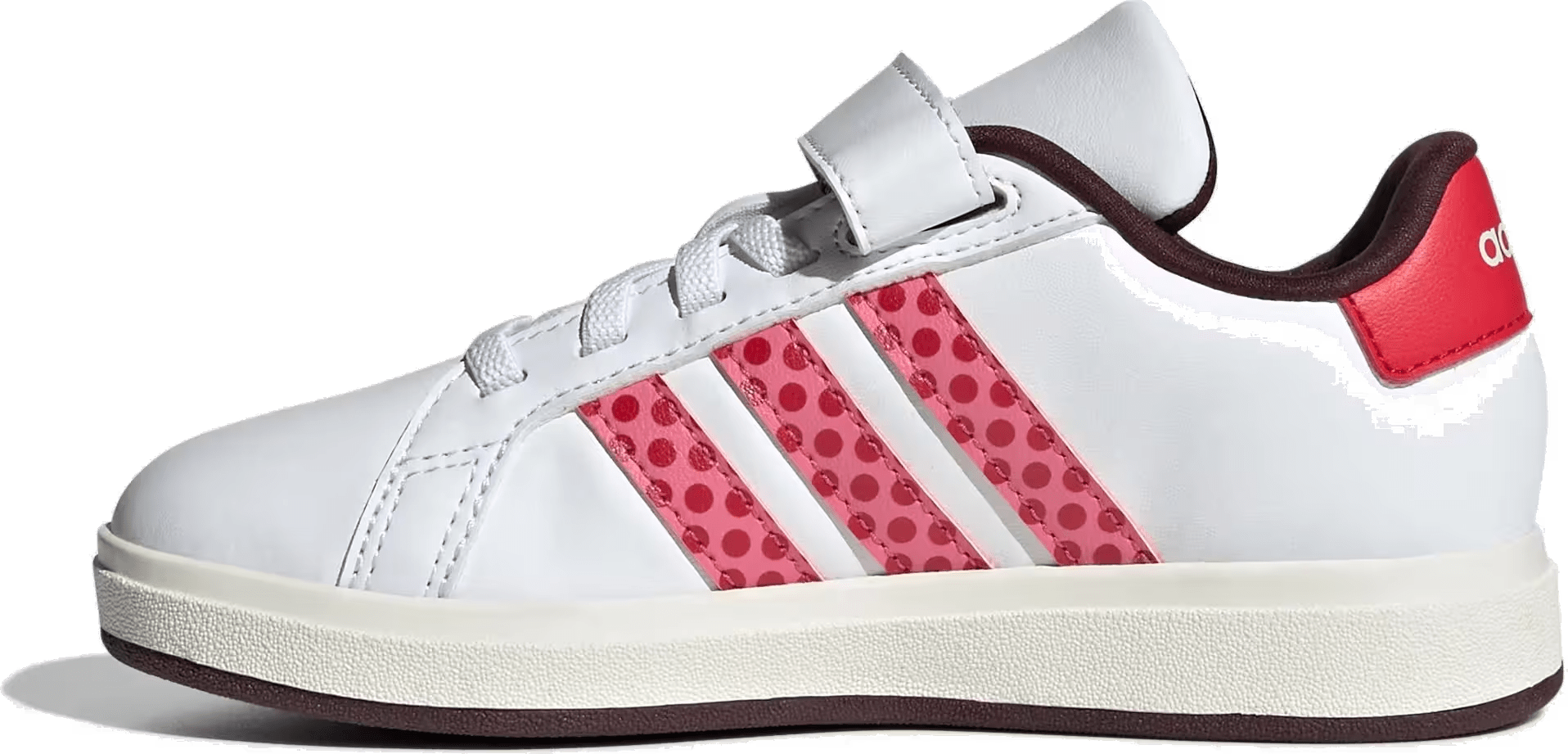 adidas Grand Court 2.0 Disney Minnie Mouse Cloud White Pink Fusion Pure Ruby (PS)