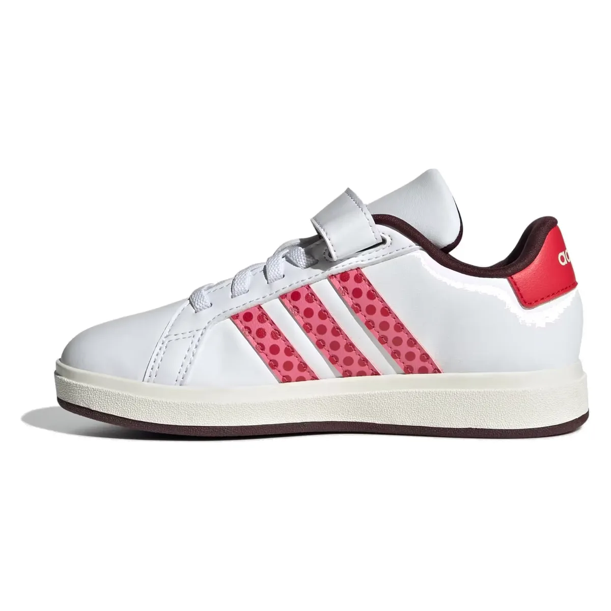 adidas Grand Court 2.0 Disney Minnie Mouse Cloud White Pink Fusion Pure Ruby (PS)