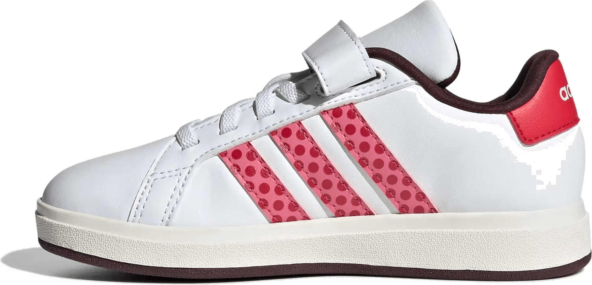 adidas Grand Court 2.0 Disney Minnie Mouse Cloud White Pink Fusion Pure Ruby (PS)