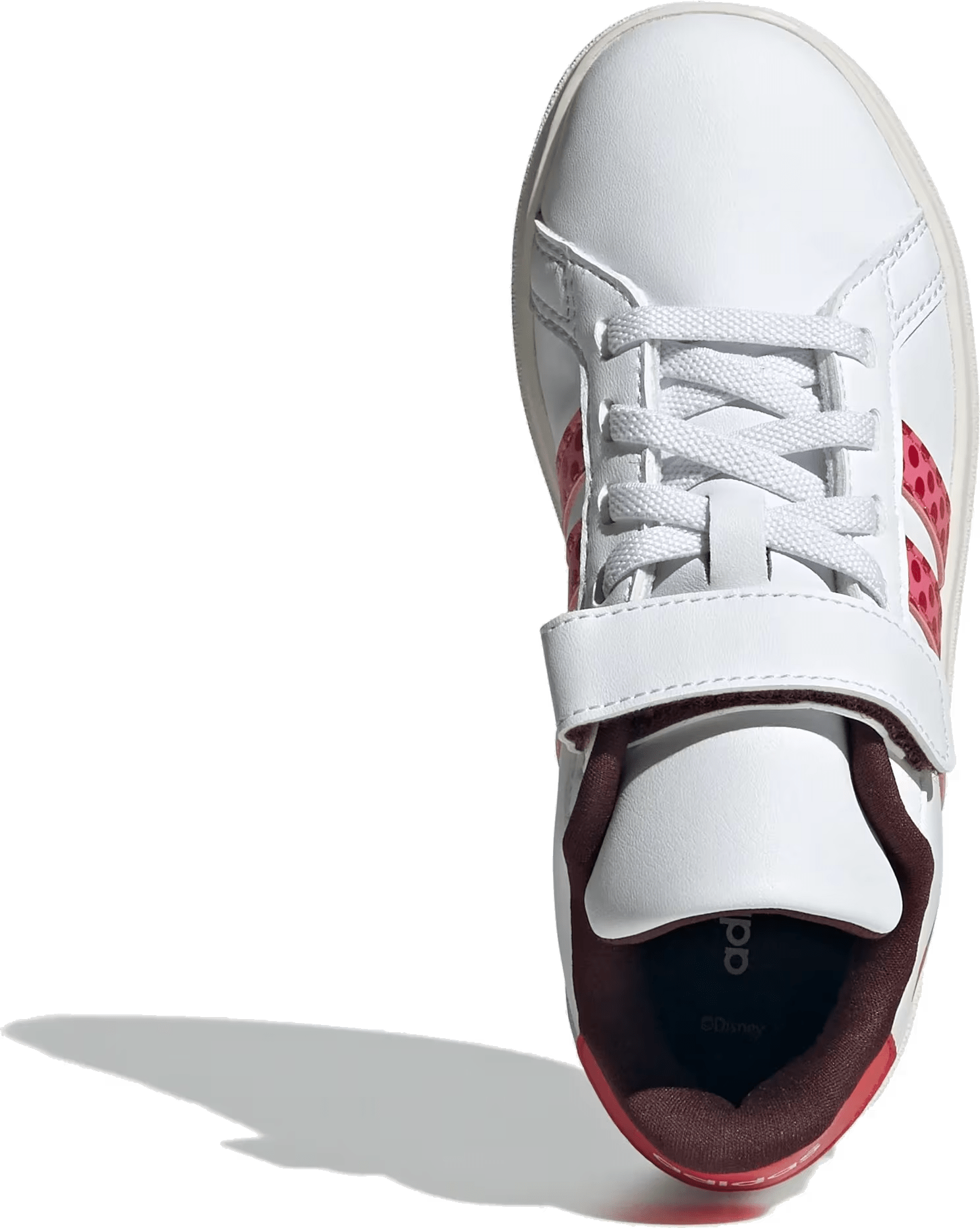 adidas Grand Court 2.0 Disney Minnie Mouse Cloud White Pink Fusion Pure Ruby (PS)