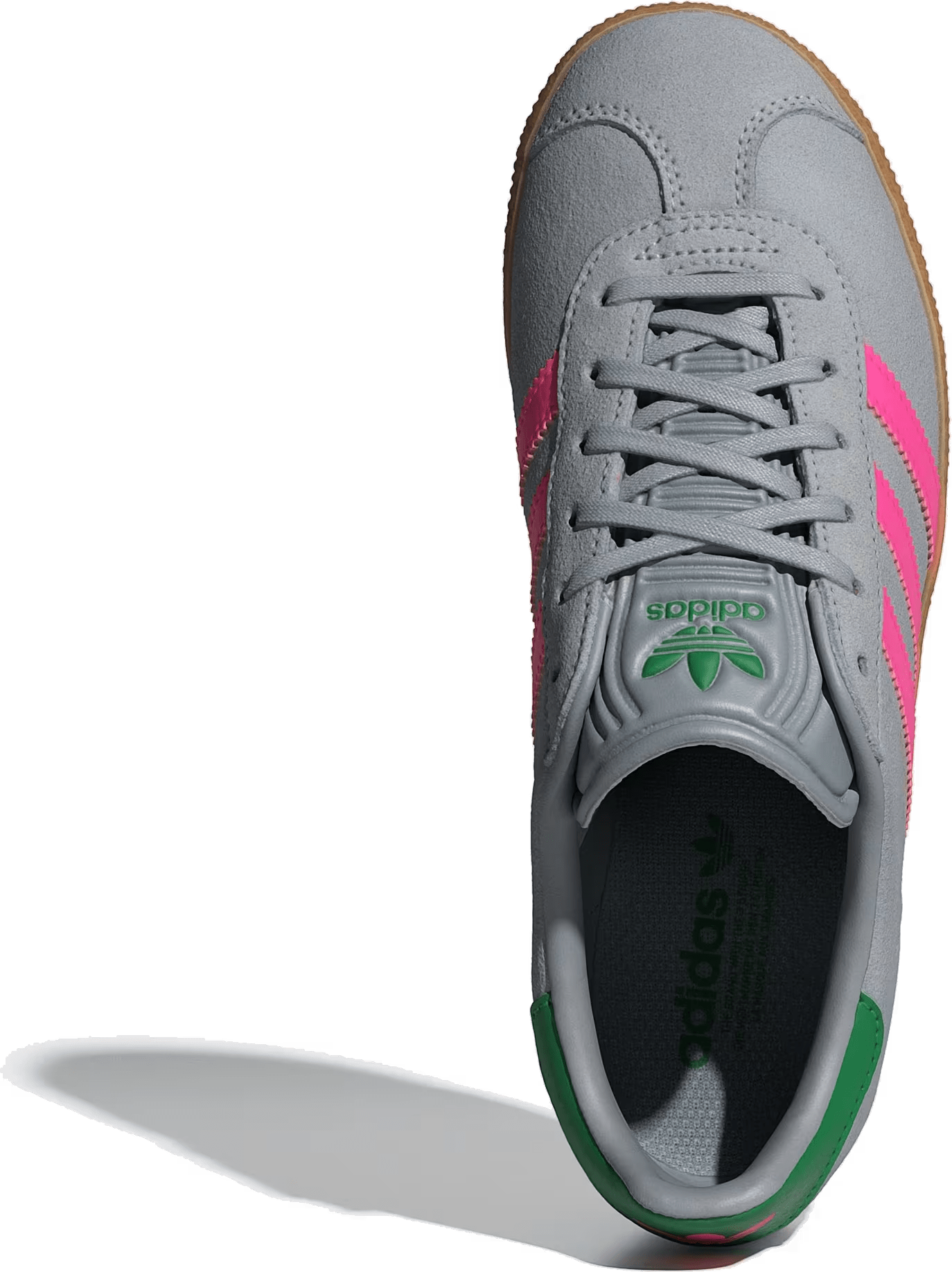adidas Gazelle Halo Silver Lucid Pink Green (GS)