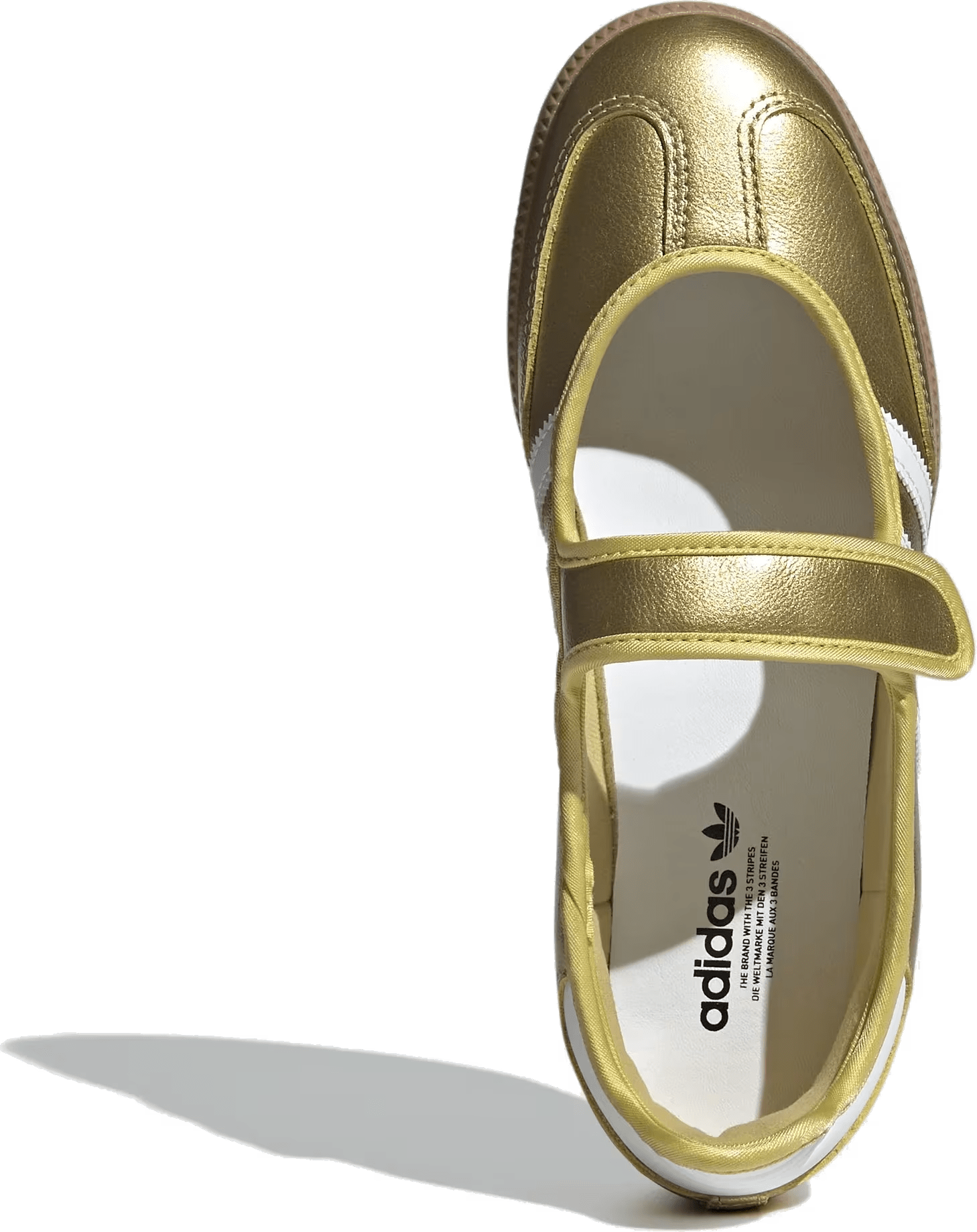 adidas Samba Jane Gold Metallic White (Women's)