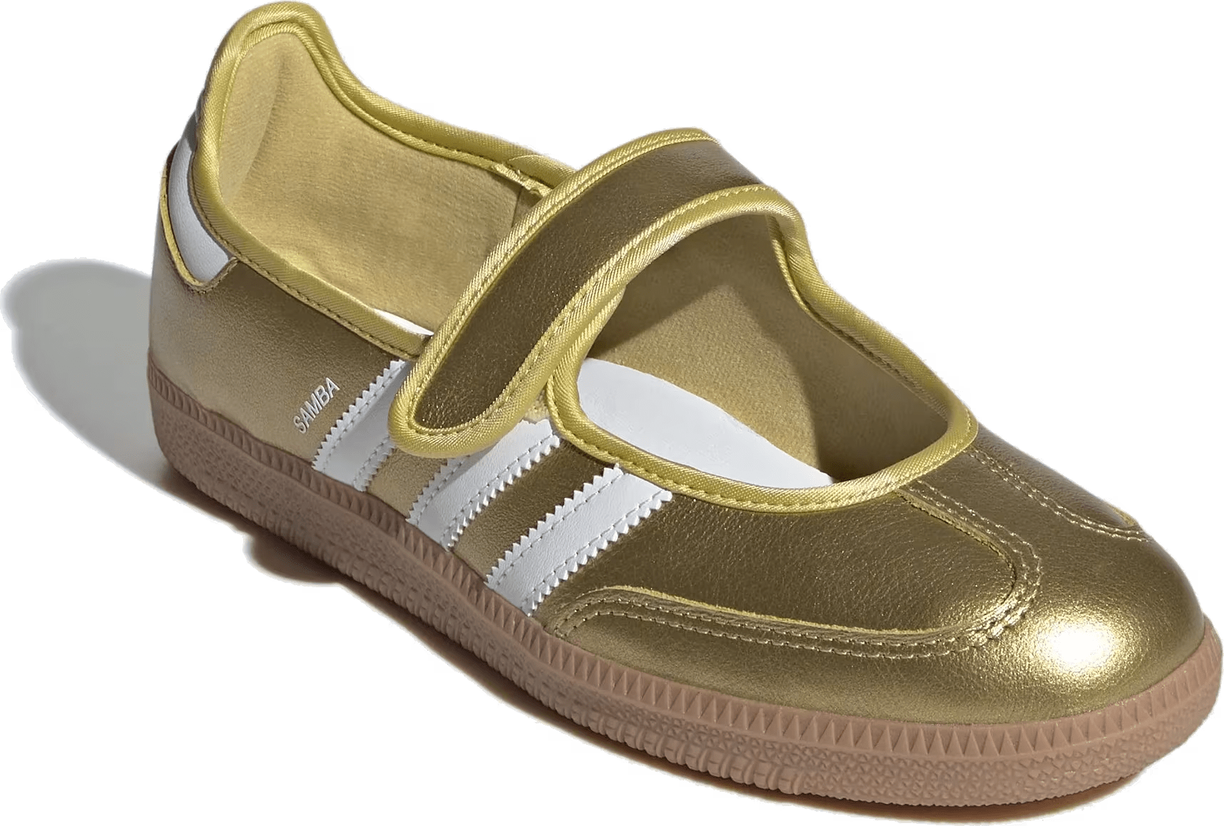 adidas Samba Jane Gold Metallic White (Women's)