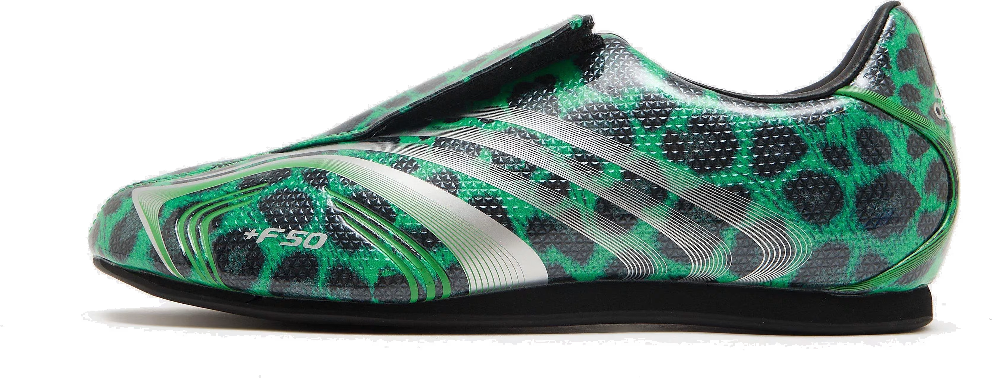 adidas Taekwondo F50 Leopard Semi Screaming Green (Women's)