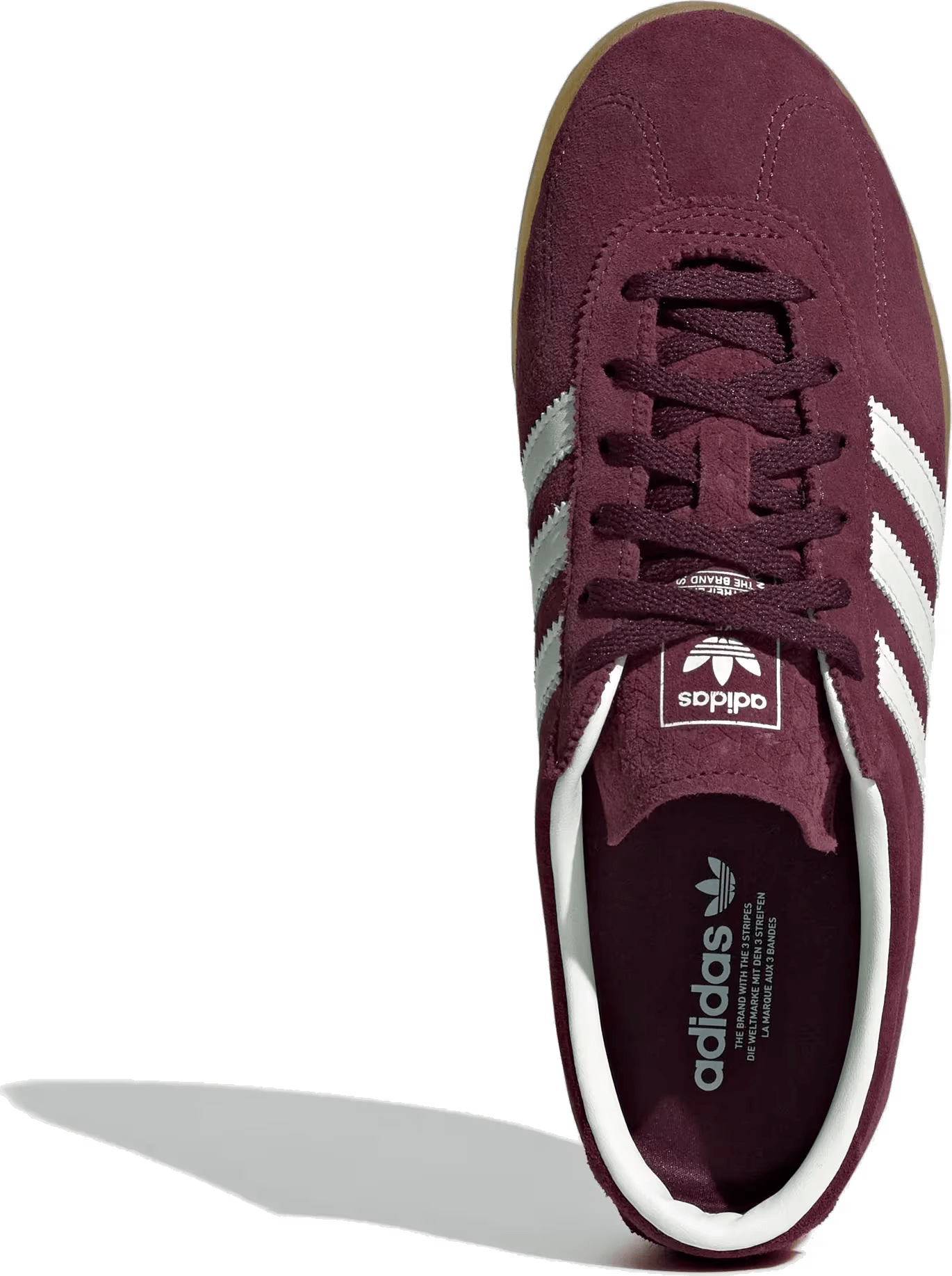 adidas Gazelle Lo Pro Maroon White (Women's)