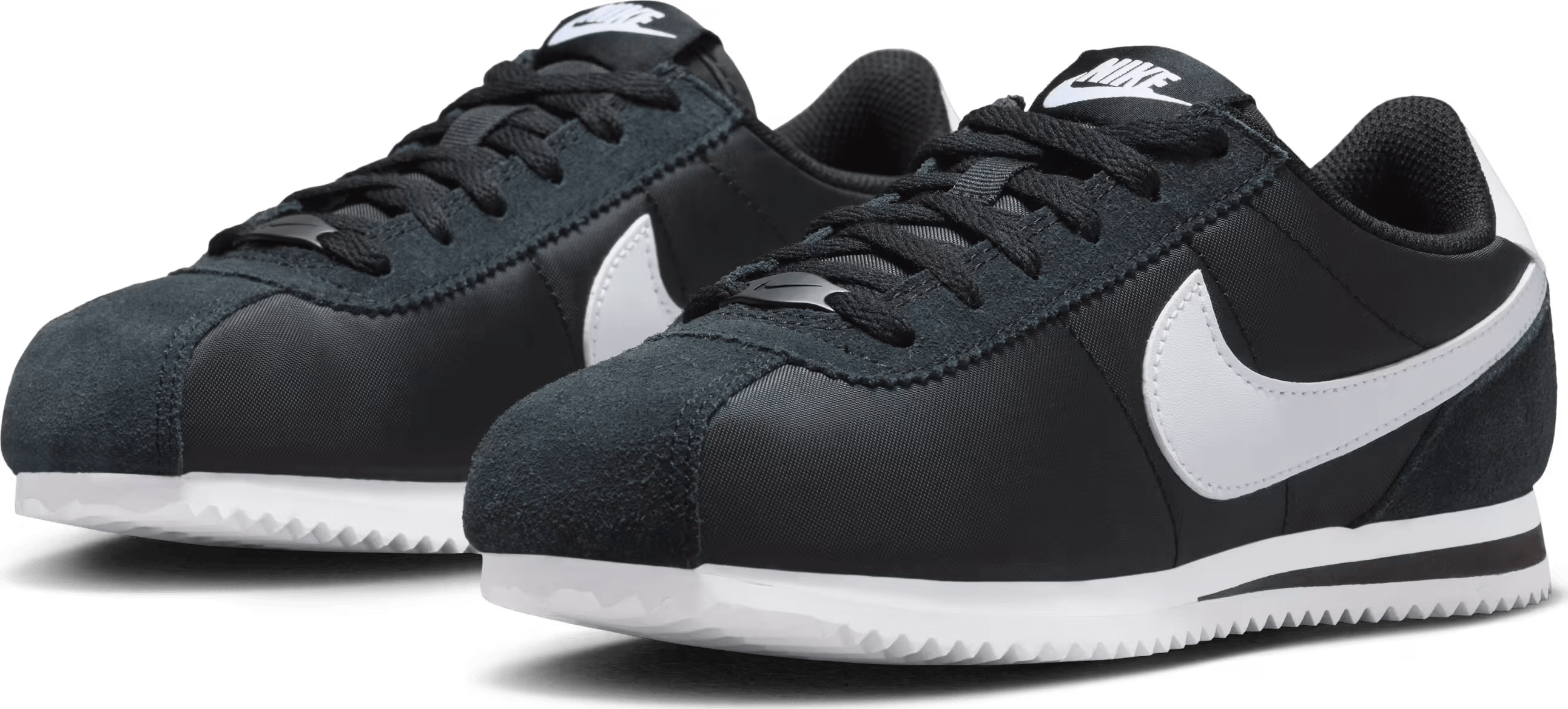 Nike Cortez Textile Black White (GS)