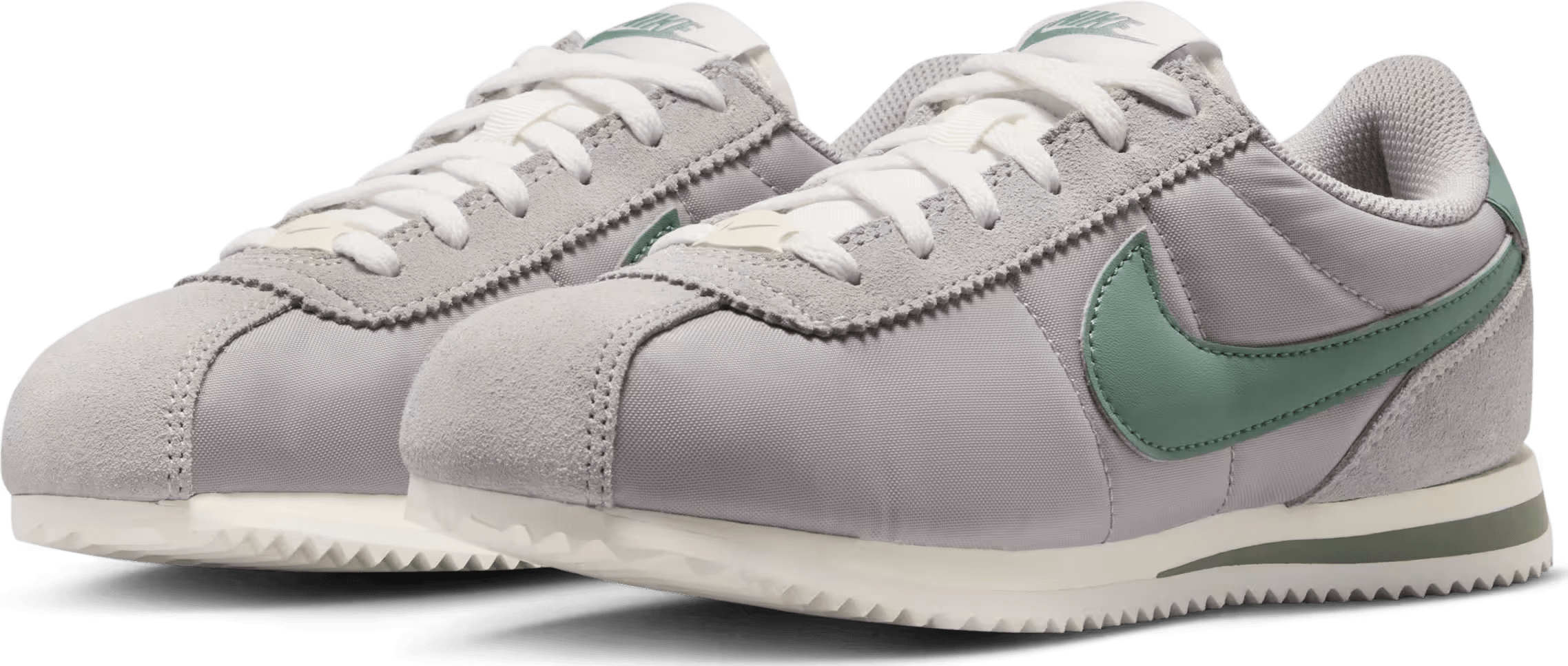 Nike Cortez Textile College Grey Clay Green (GS)
