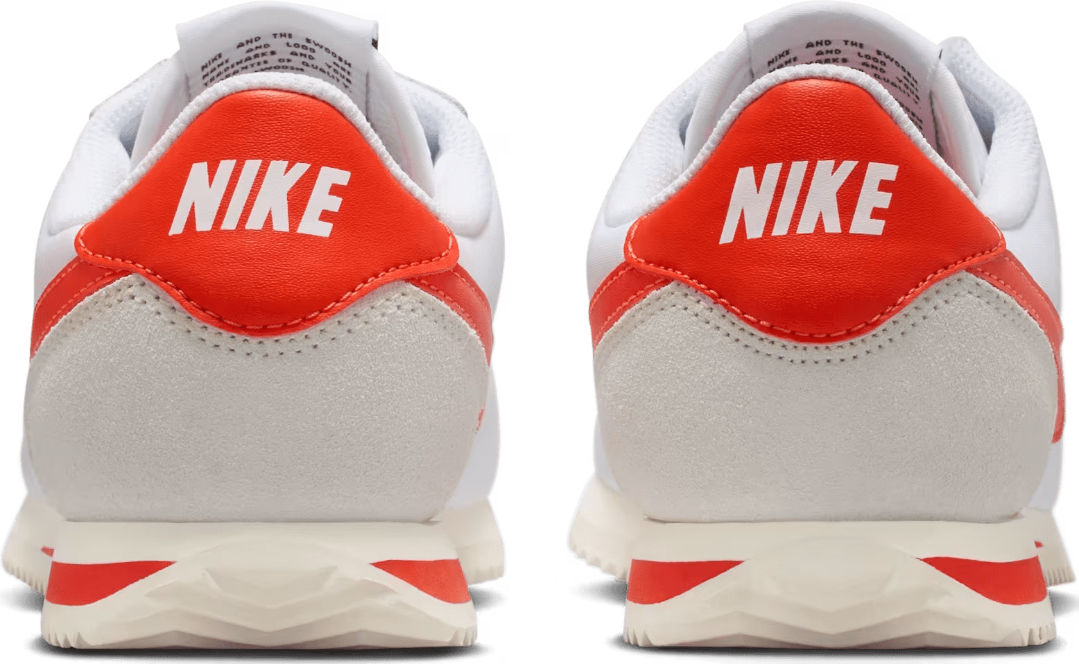 Nike Cortez Textile White Sail Picante Red (GS)