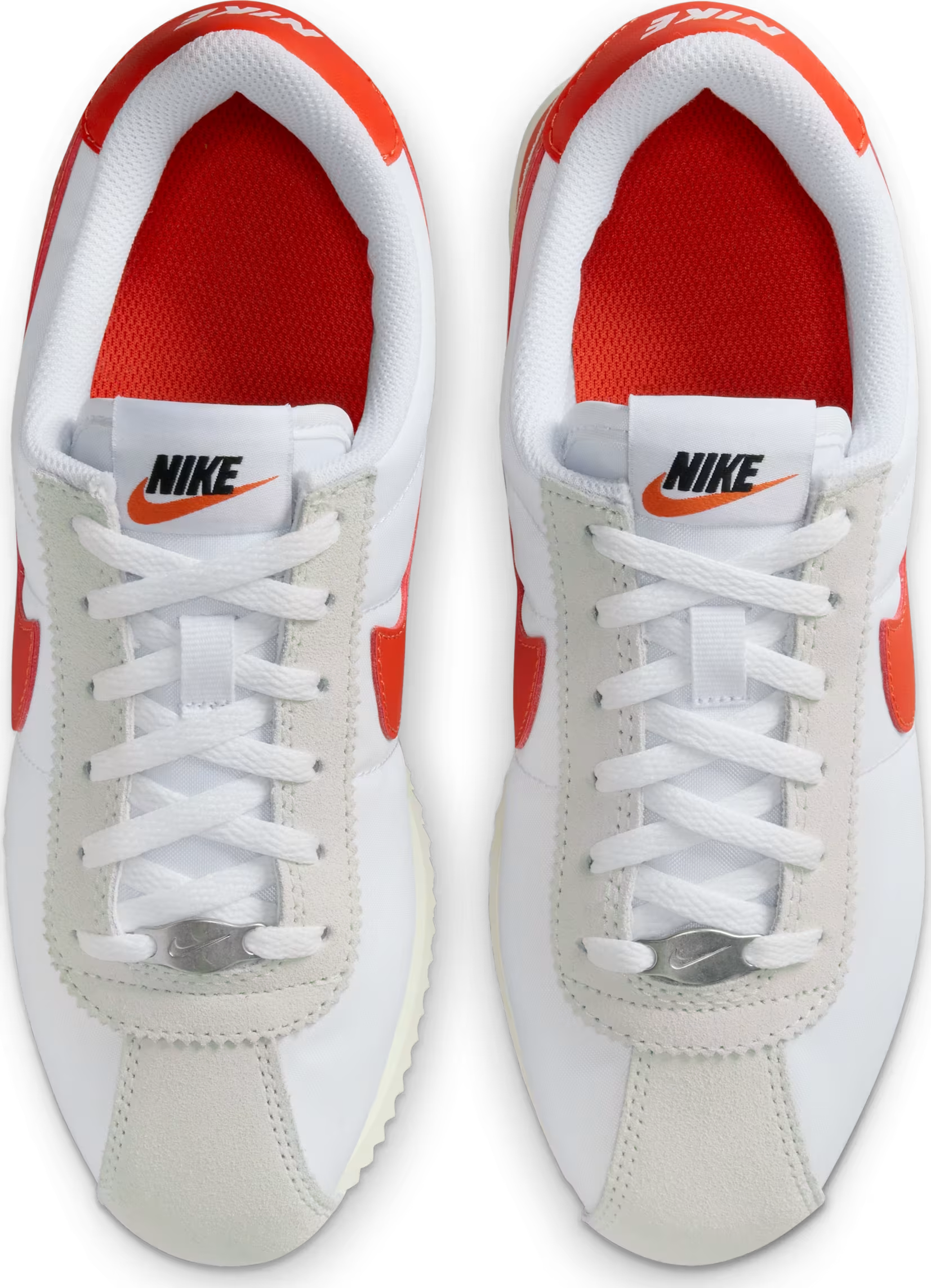 Nike Cortez Textile White Sail Picante Red (GS)