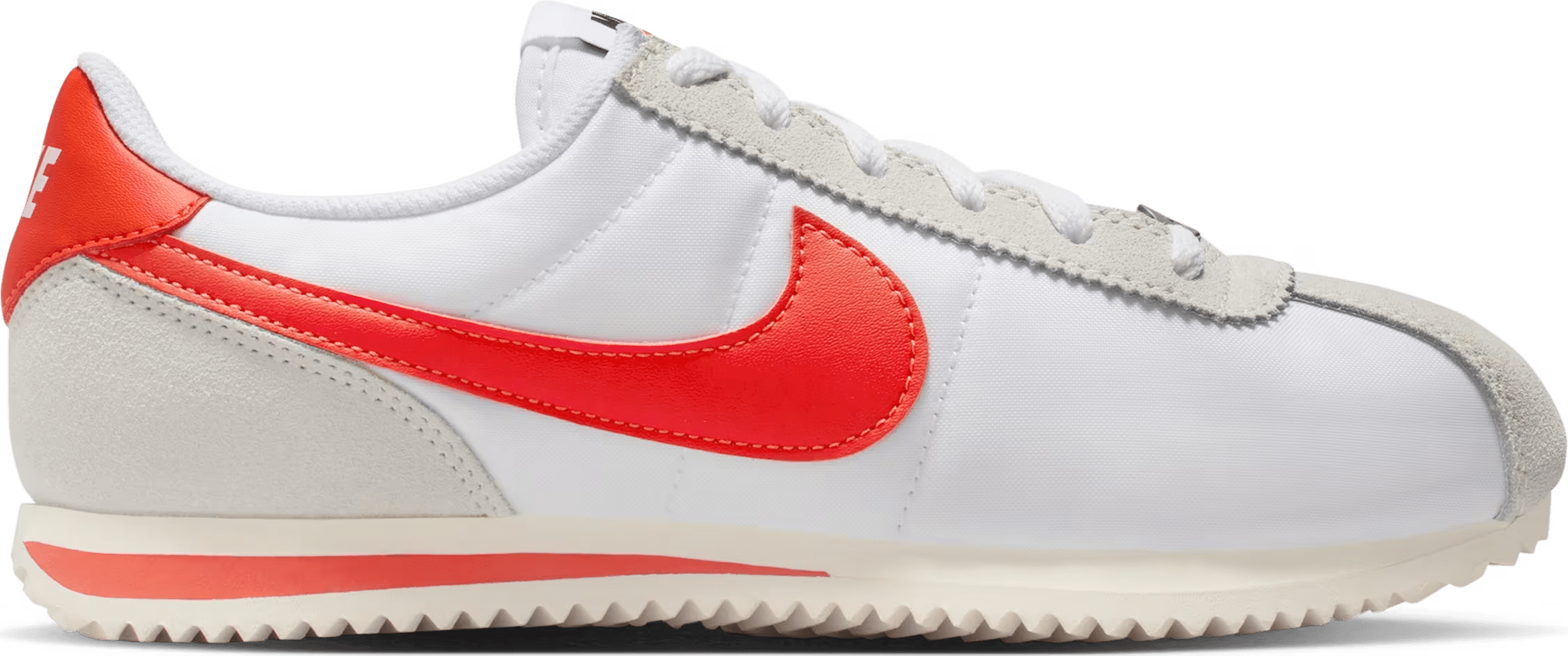 Nike Cortez Textile White Sail Picante Red (GS)