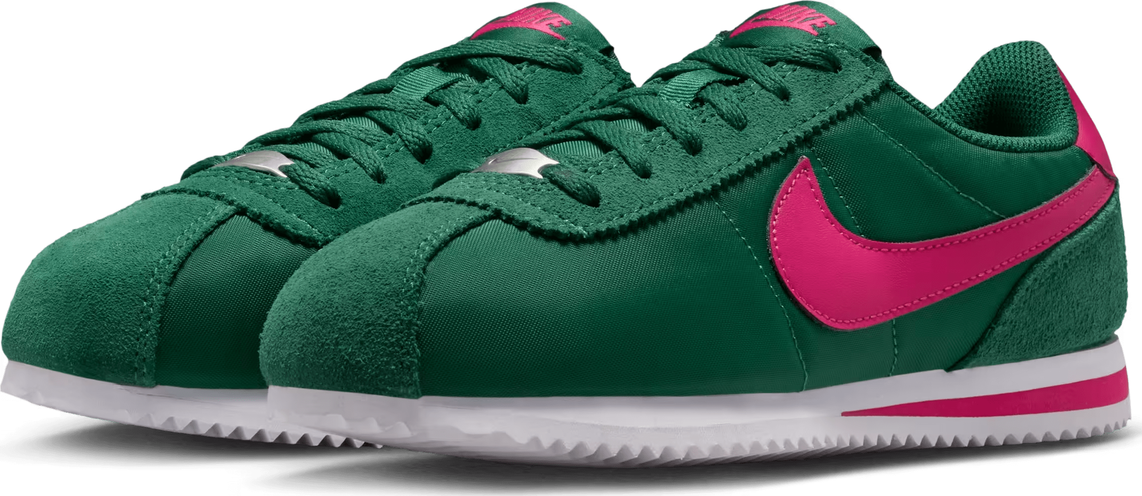 Nike Cortez Textile Gorge Green Wild Cherry (GS)