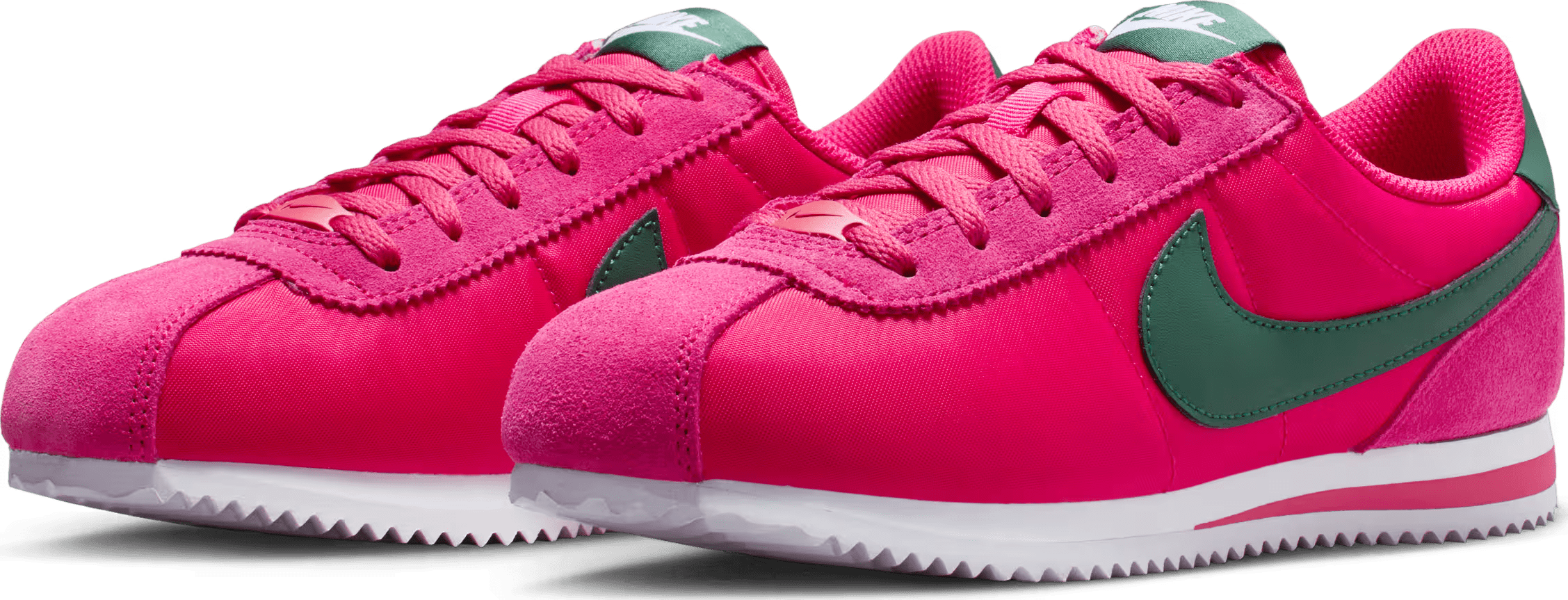 Nike Cortez Textile Rush Pink White Fir (GS)