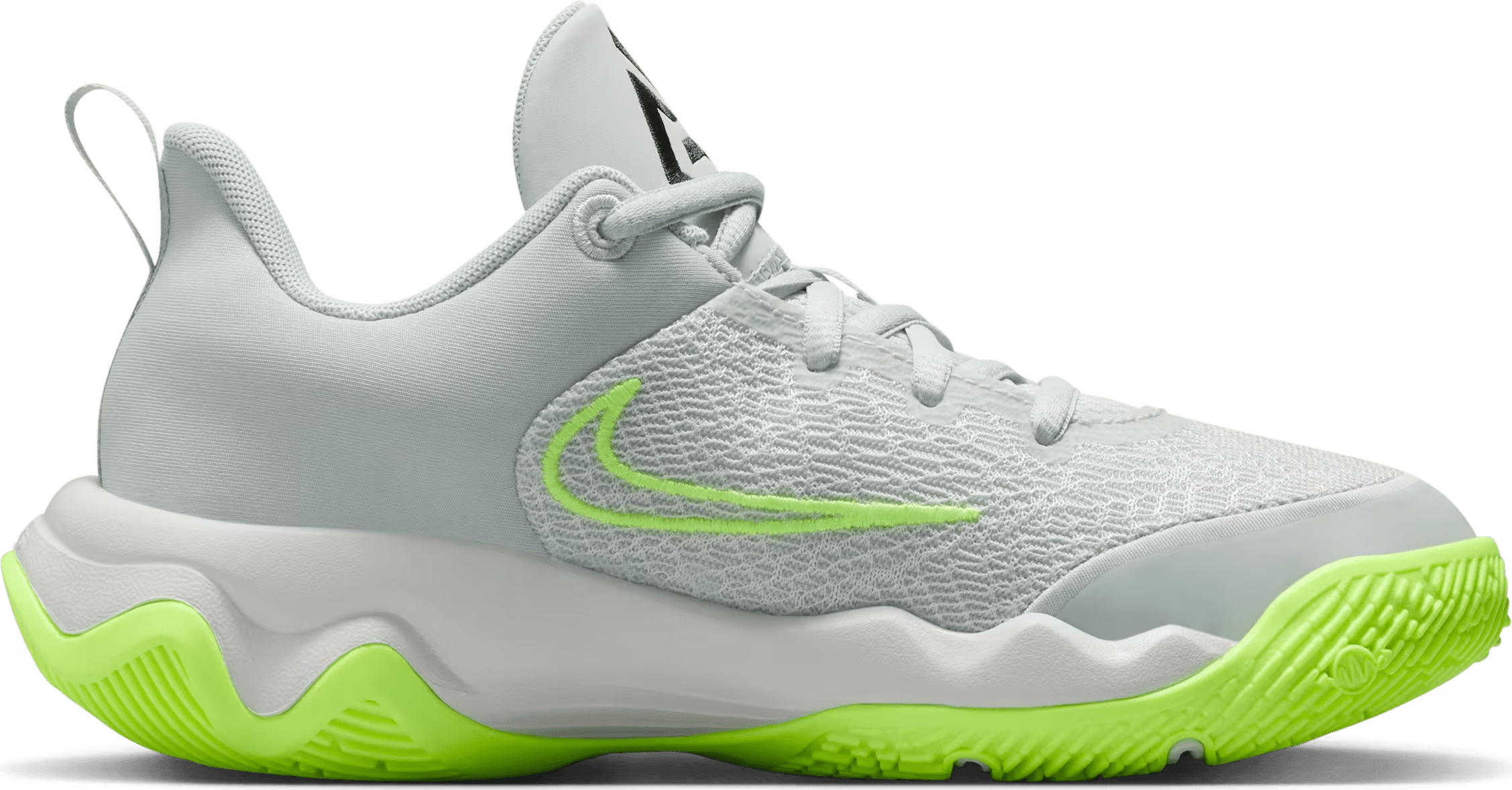 Nike Giannis Immortality 4 Light Silver Volt Black (GS)