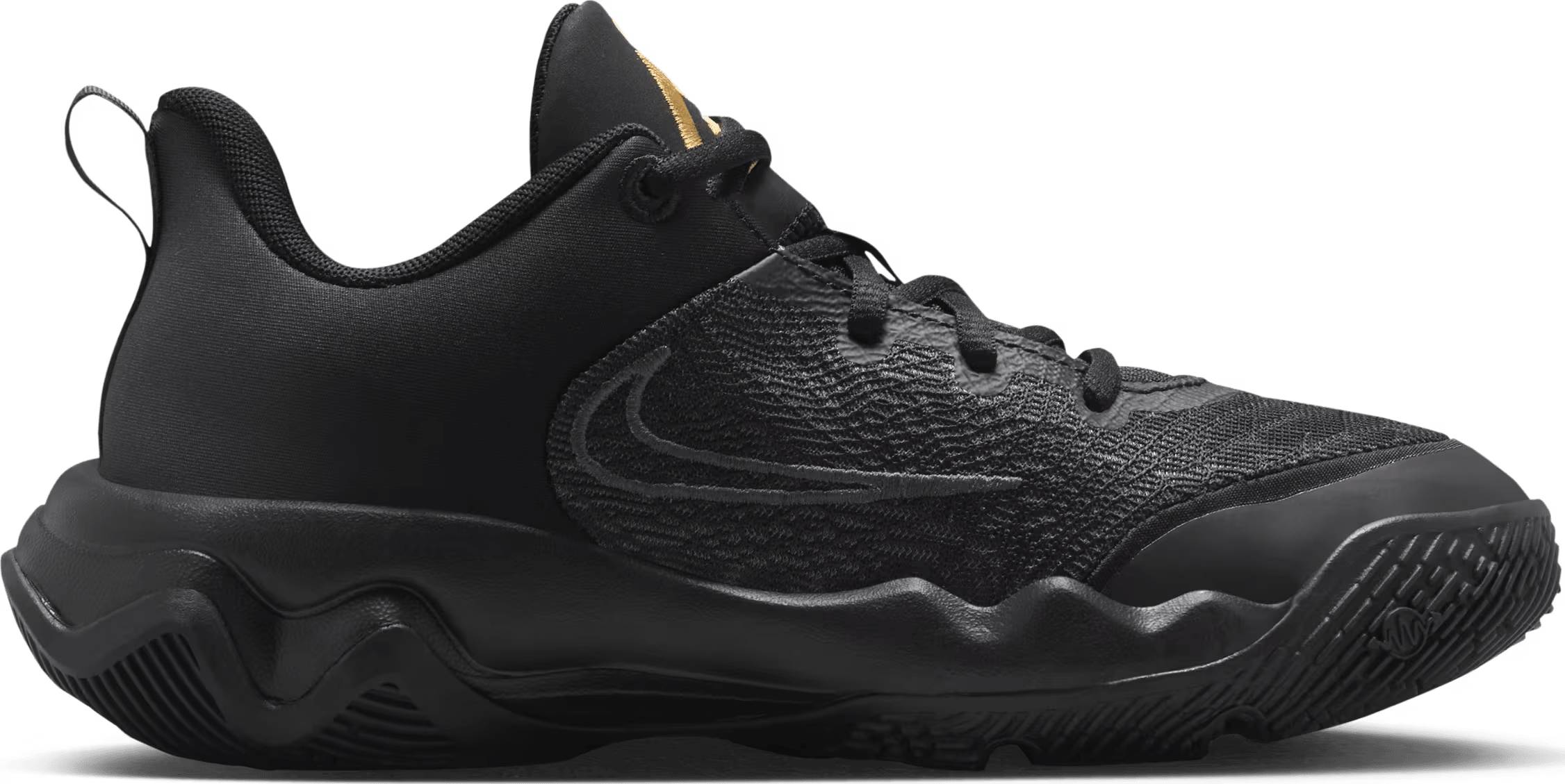 Nike Giannis Immortality 4 Black Metallic Gold (GS)