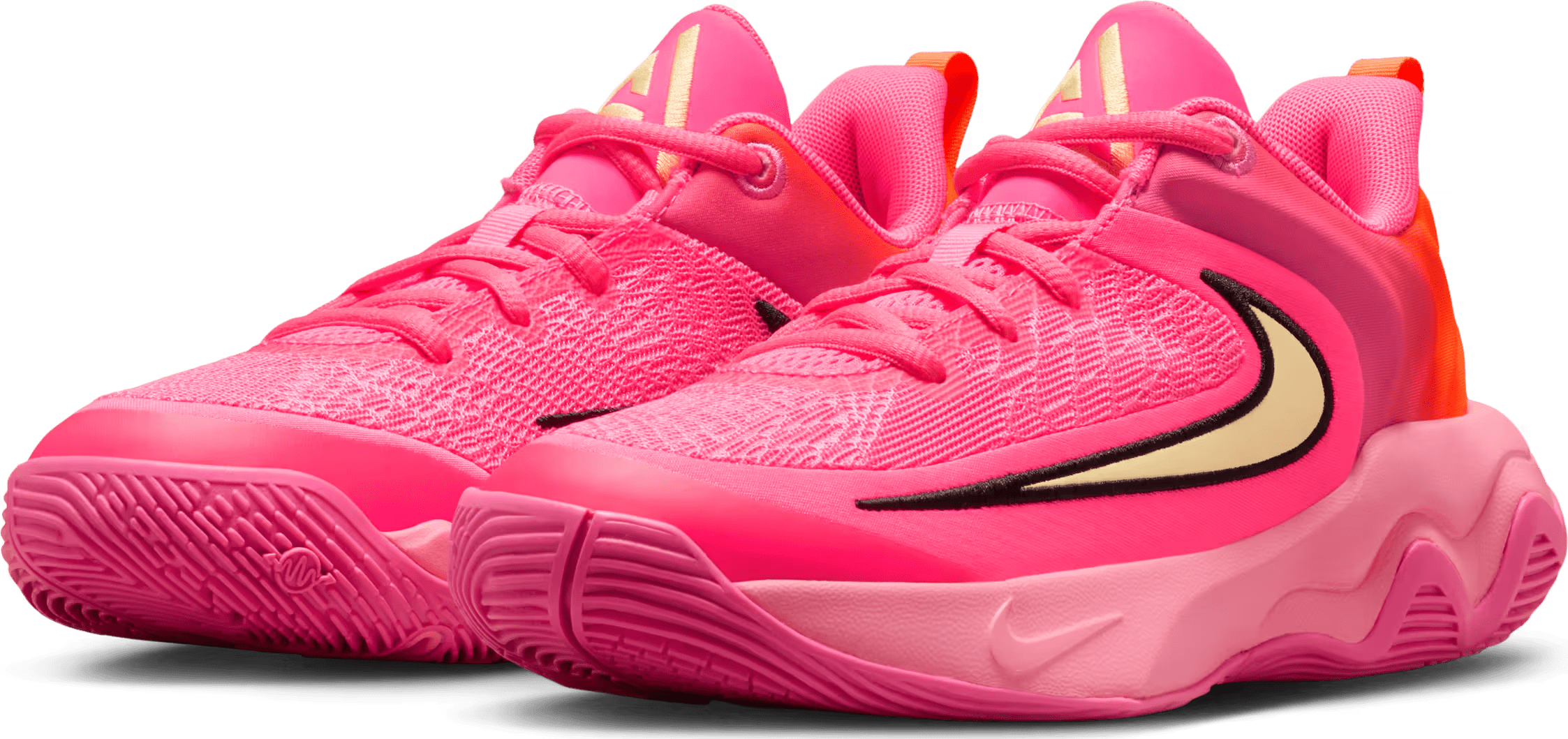 Nike Giannis Immortality 4 Hyper Pink Total Orange (GS)