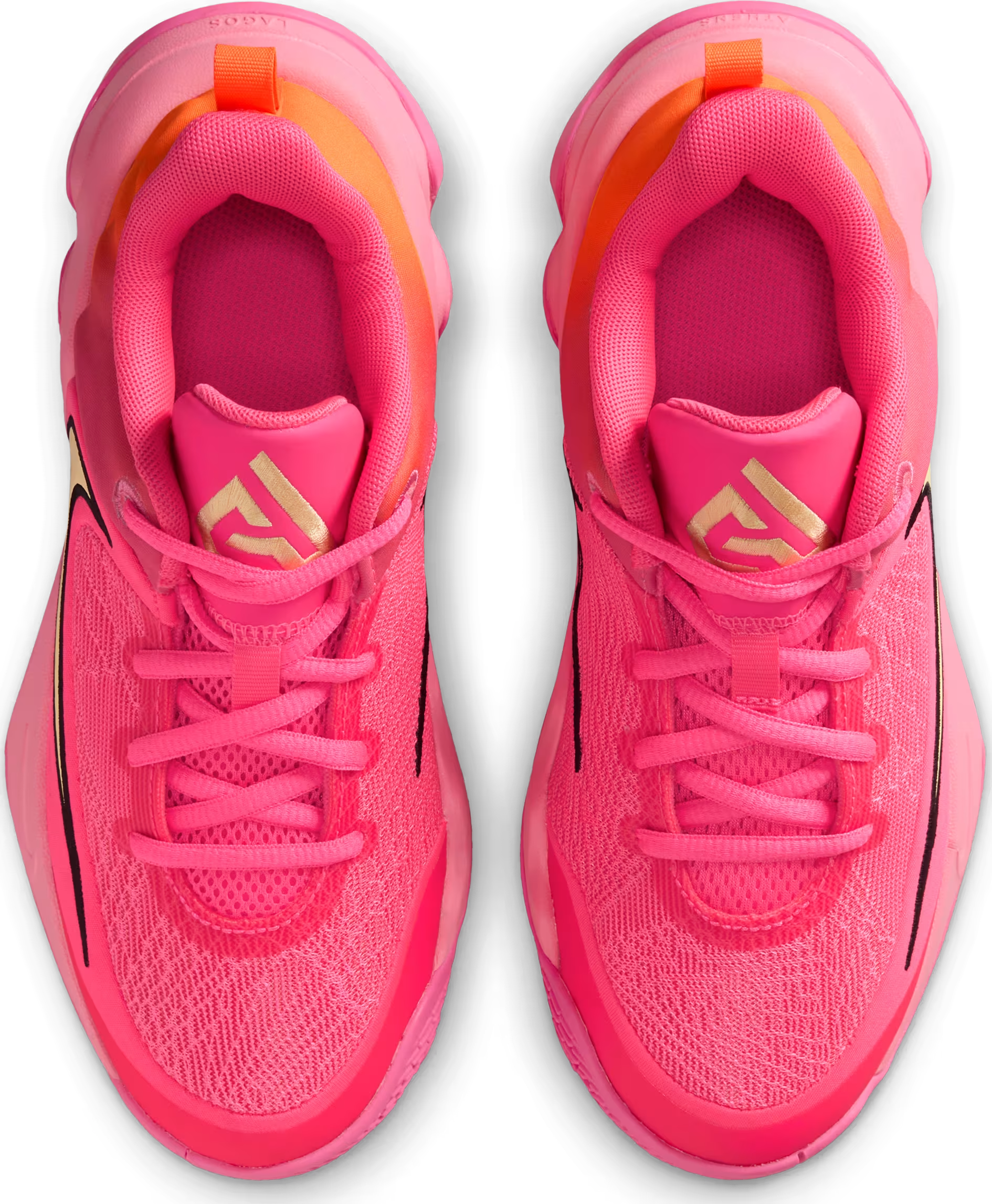 Nike Giannis Immortality 4 Hyper Pink Total Orange (GS)