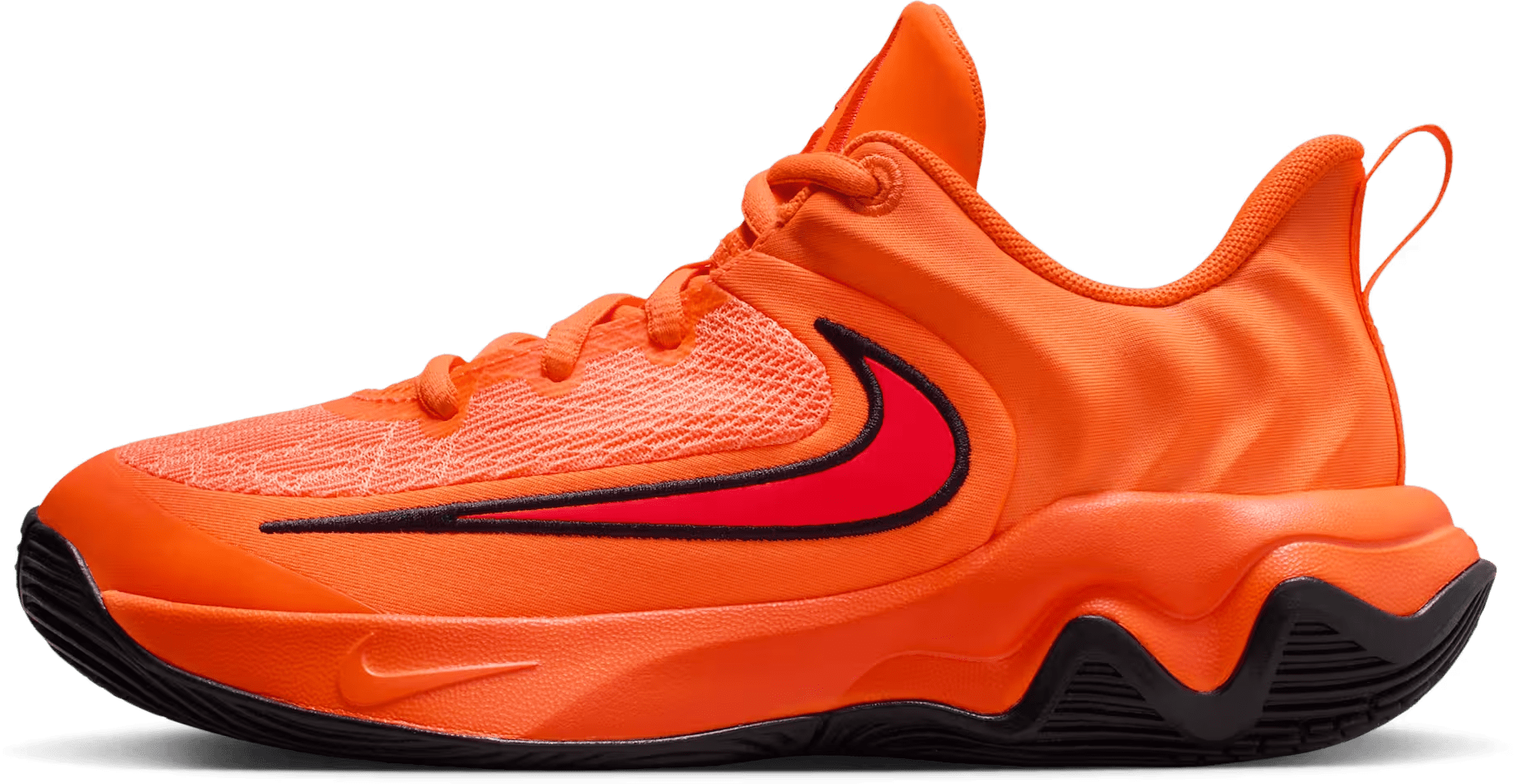 Nike Giannis Immortality 4 Total Orange Black Bright Crimson (GS)