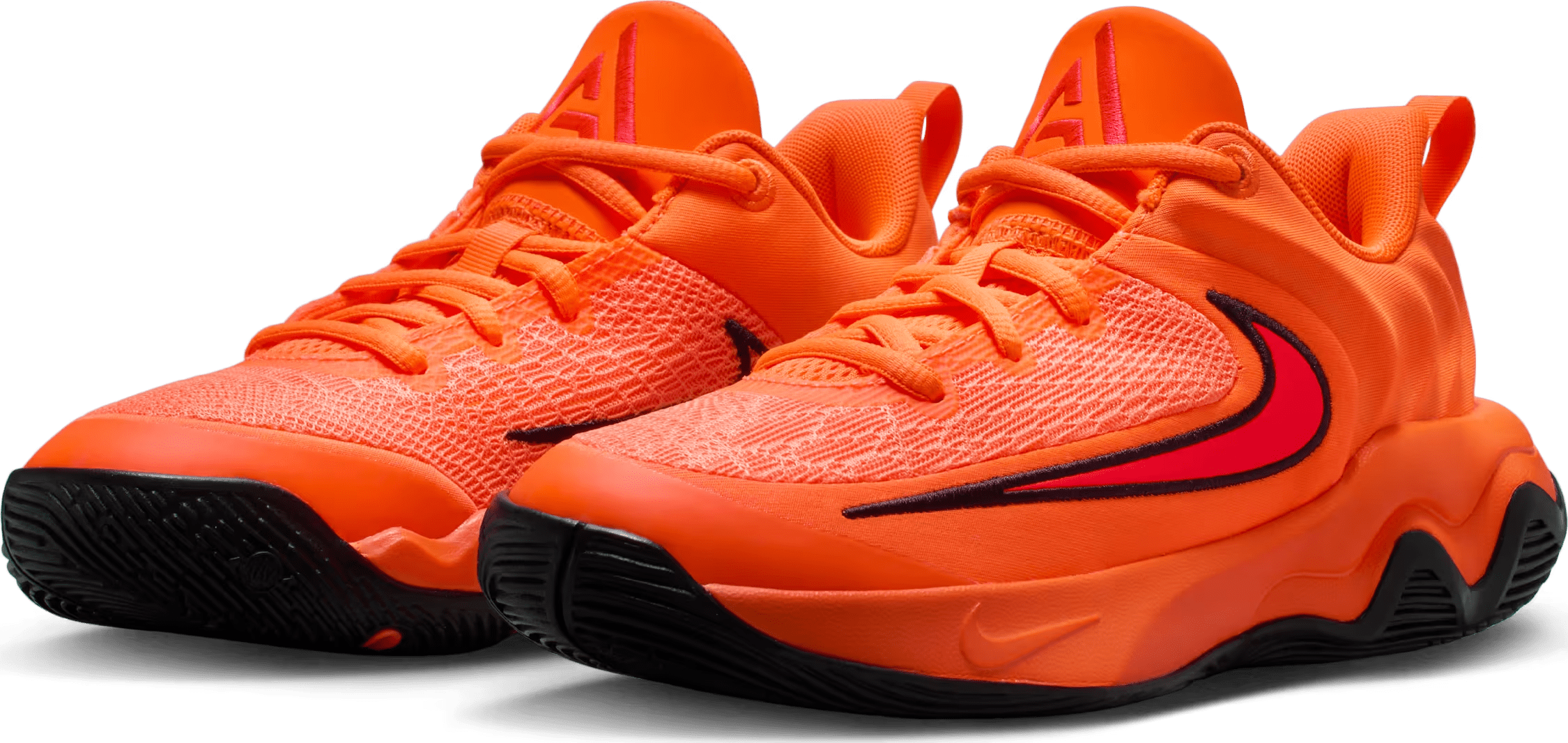 Nike Giannis Immortality 4 Total Orange Black Bright Crimson (GS)