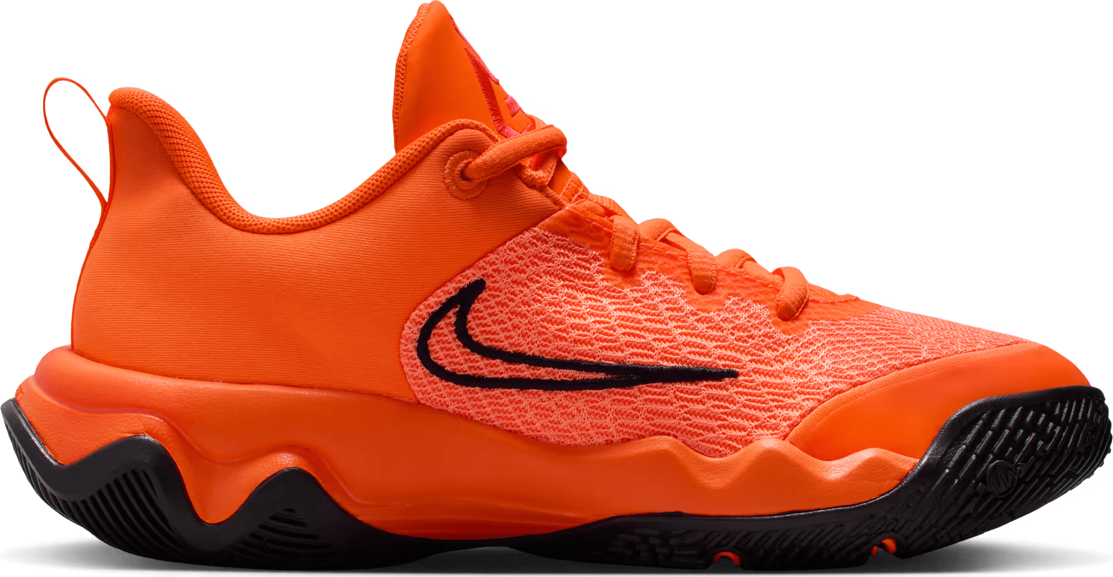 Nike Giannis Immortality 4 Total Orange Black Bright Crimson (GS)