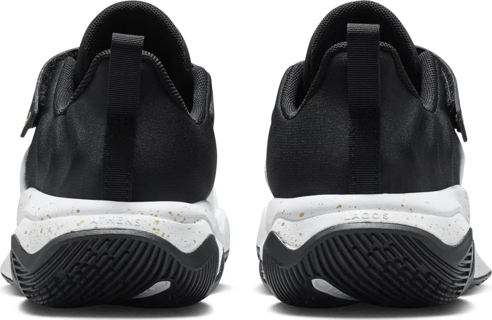 Nike Giannis Immortality 4 Black White Metallic Gold (PS)