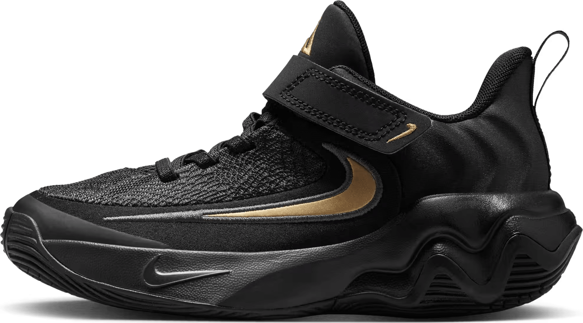 Nike Giannis Immortality 4 Black Metallic Gold (PS)