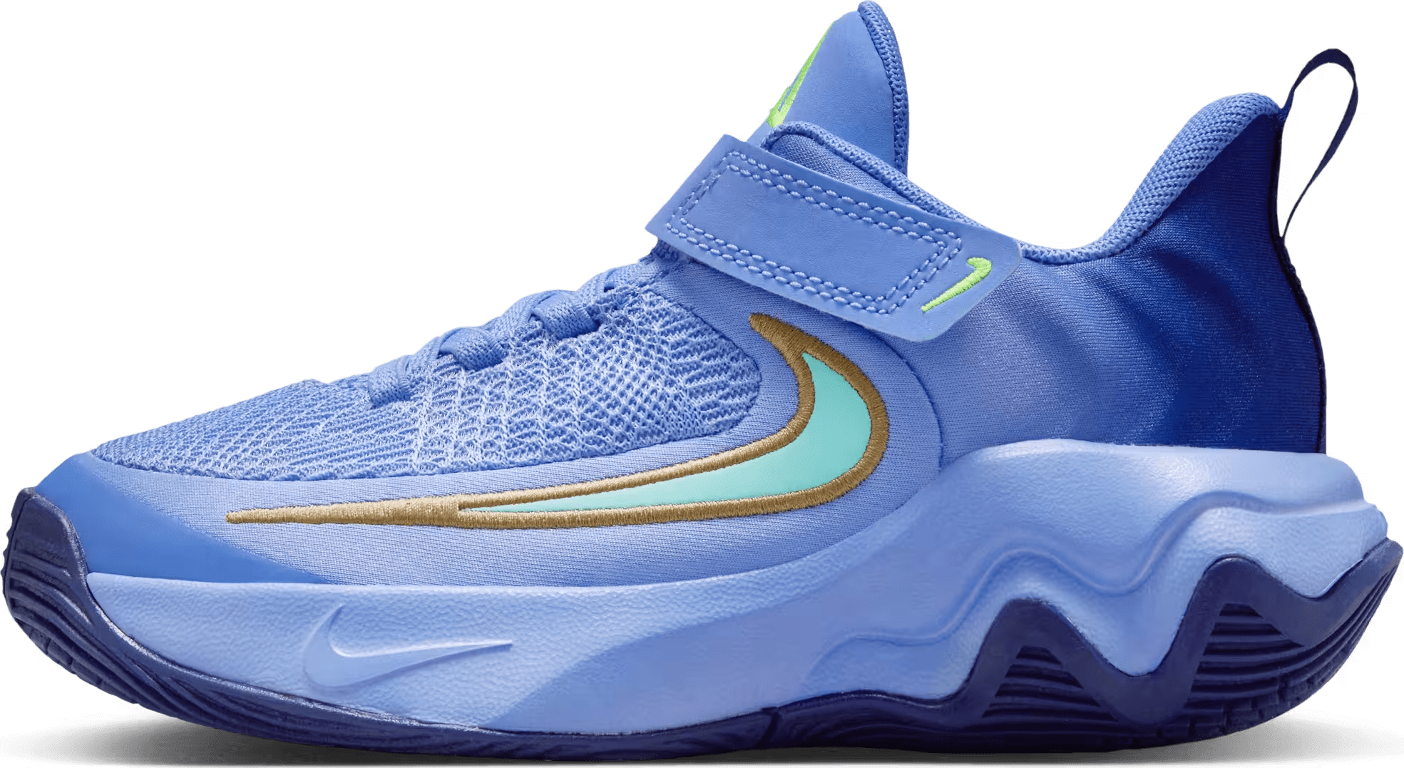 Nike Giannis Immortality 4 Royal Pulse Volt Hyper Turquoise (PS)