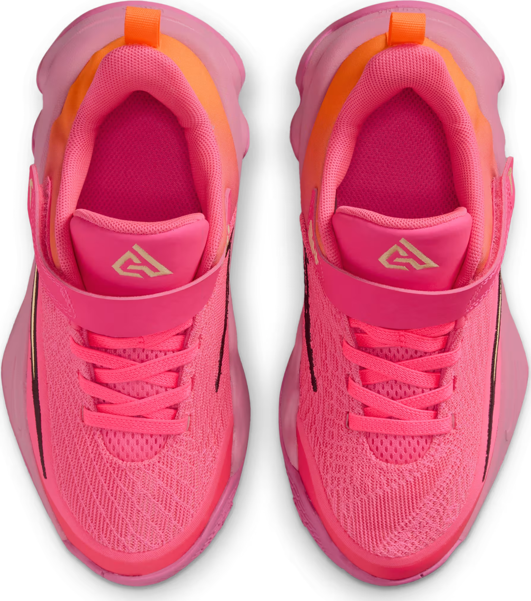Nike Giannis Immortality 4 Hyper Pink Total Orange (PS)