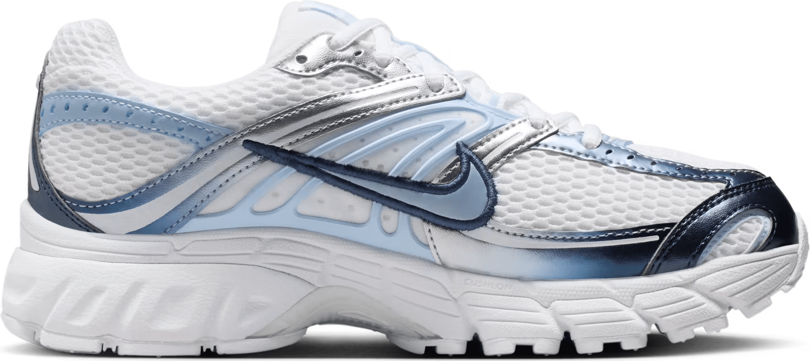 Nike Air Max Moto 2K "White Metallic Silver Blue"